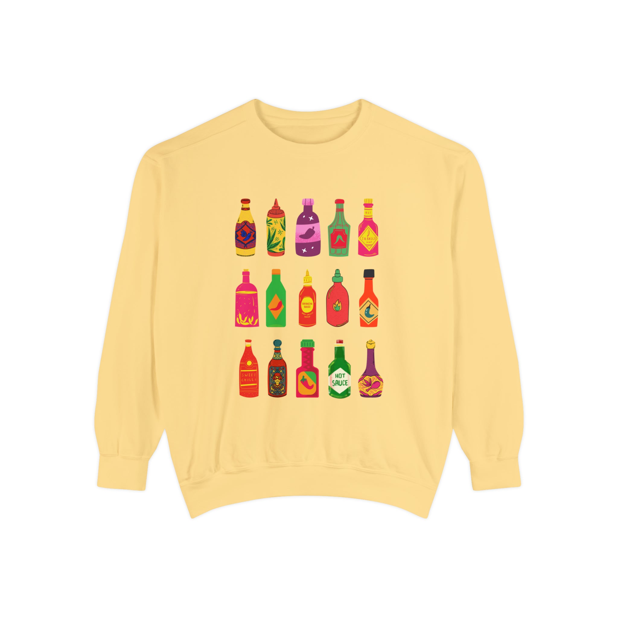Hot Sauces Comfort Colors Crewneck Sweatshirt