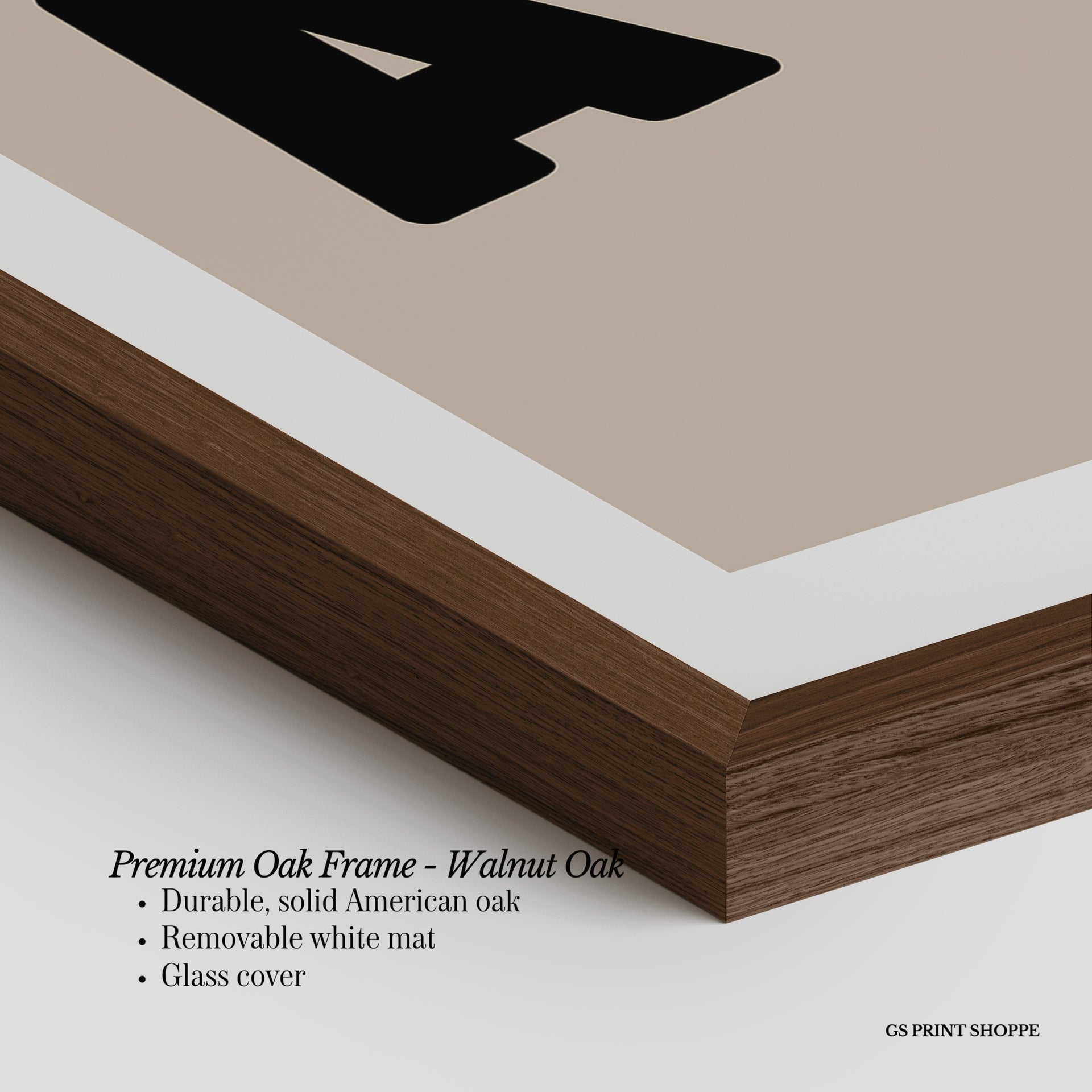 Chicago Beige Vertical Art Print