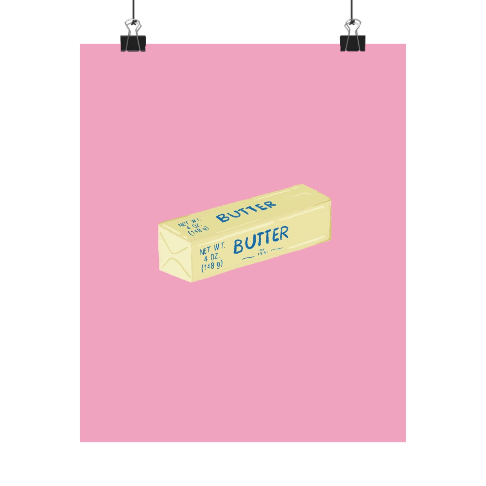 Pink Butter Physical Poster