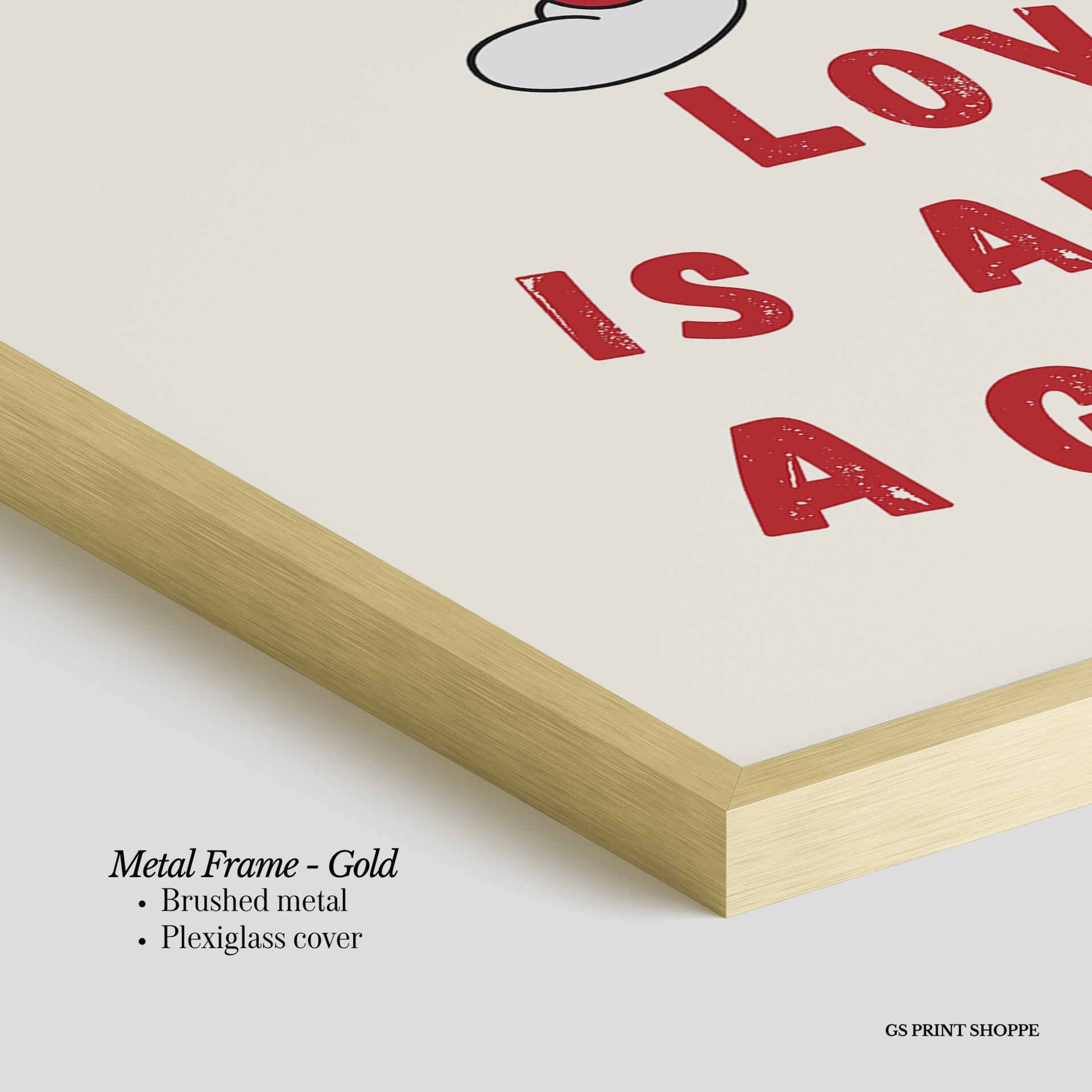 Love Is Always A Good Idea Vertical Art Print