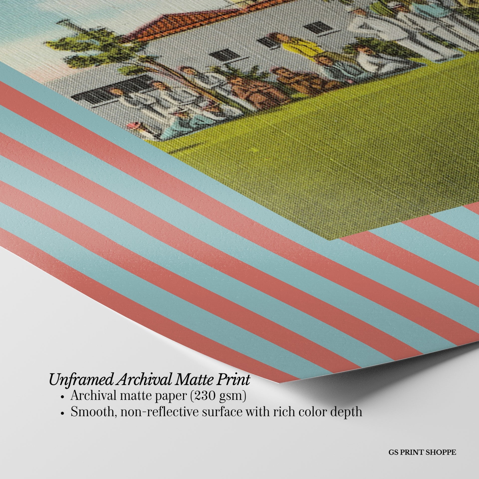 Hollywood Florida Golf Course Horizontal Art Print
