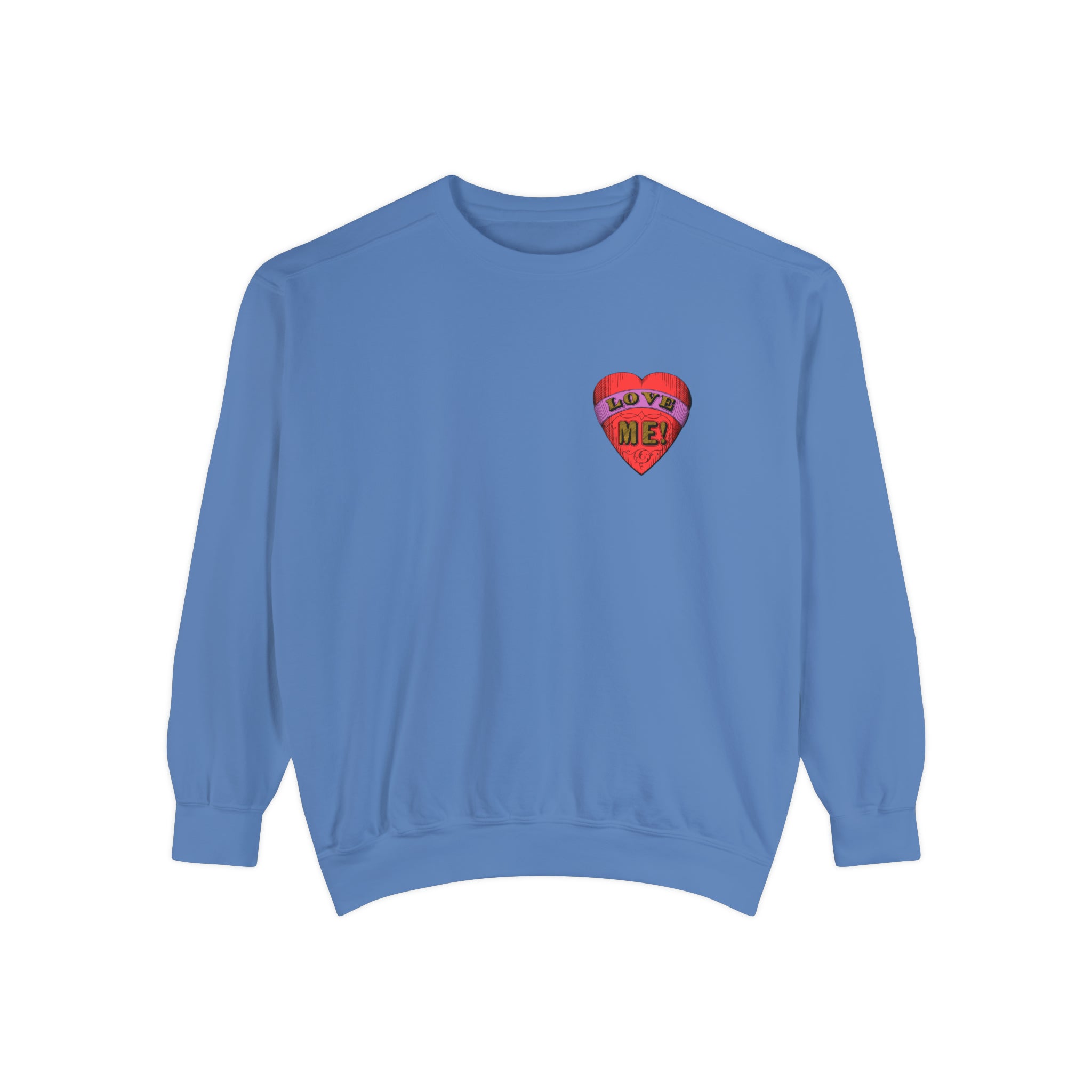 Love Me Vintage Valentine Comfort Colors Crewneck