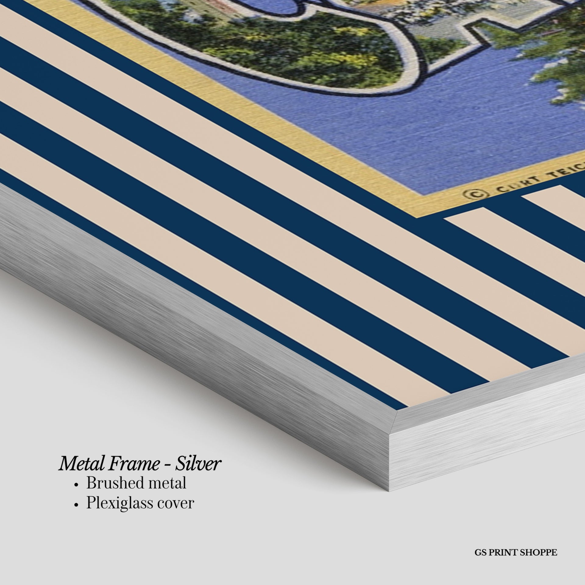UC Berkeley Horizontal Art Print