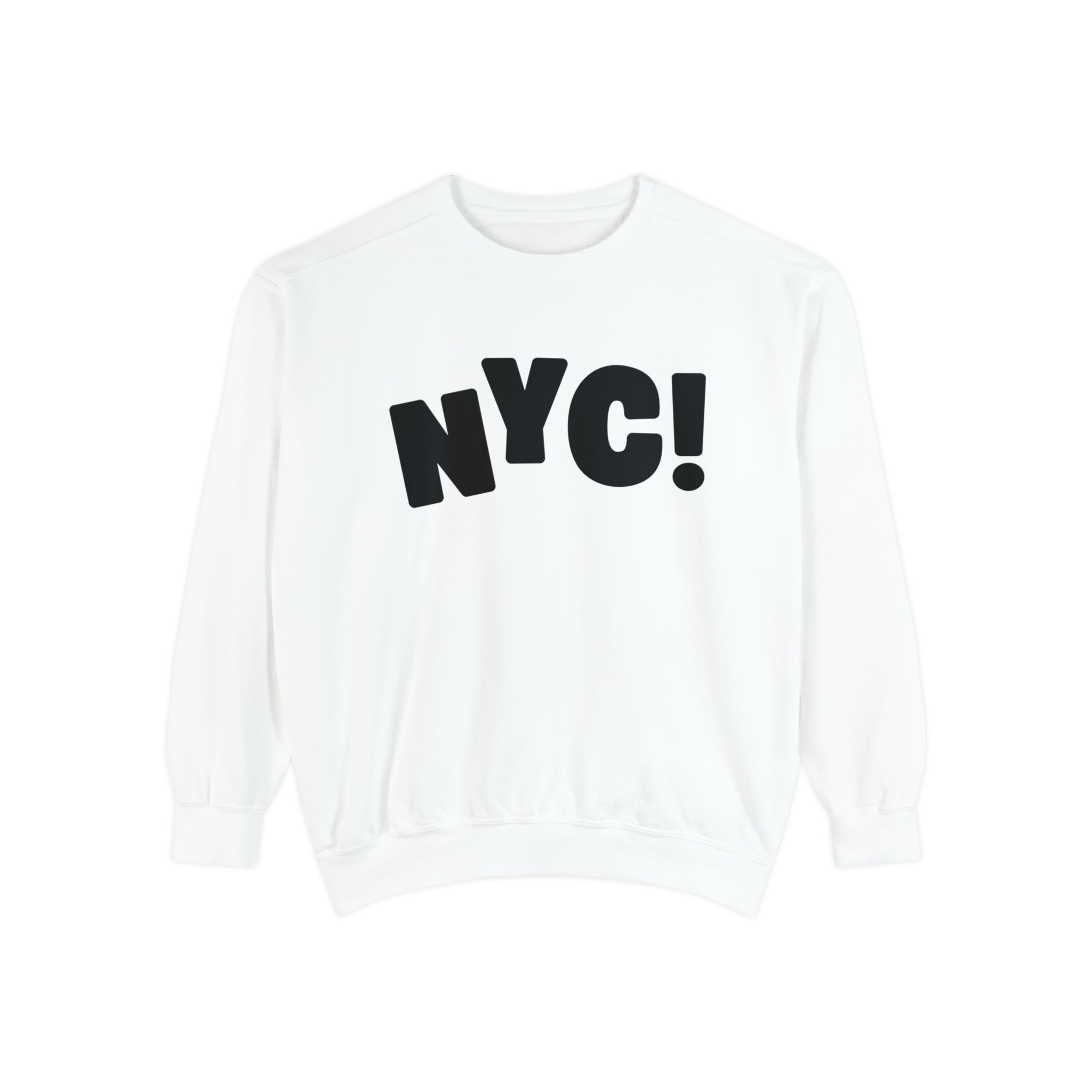 NYC New York Cit Comfort Colors Crewneck Sweatshirt