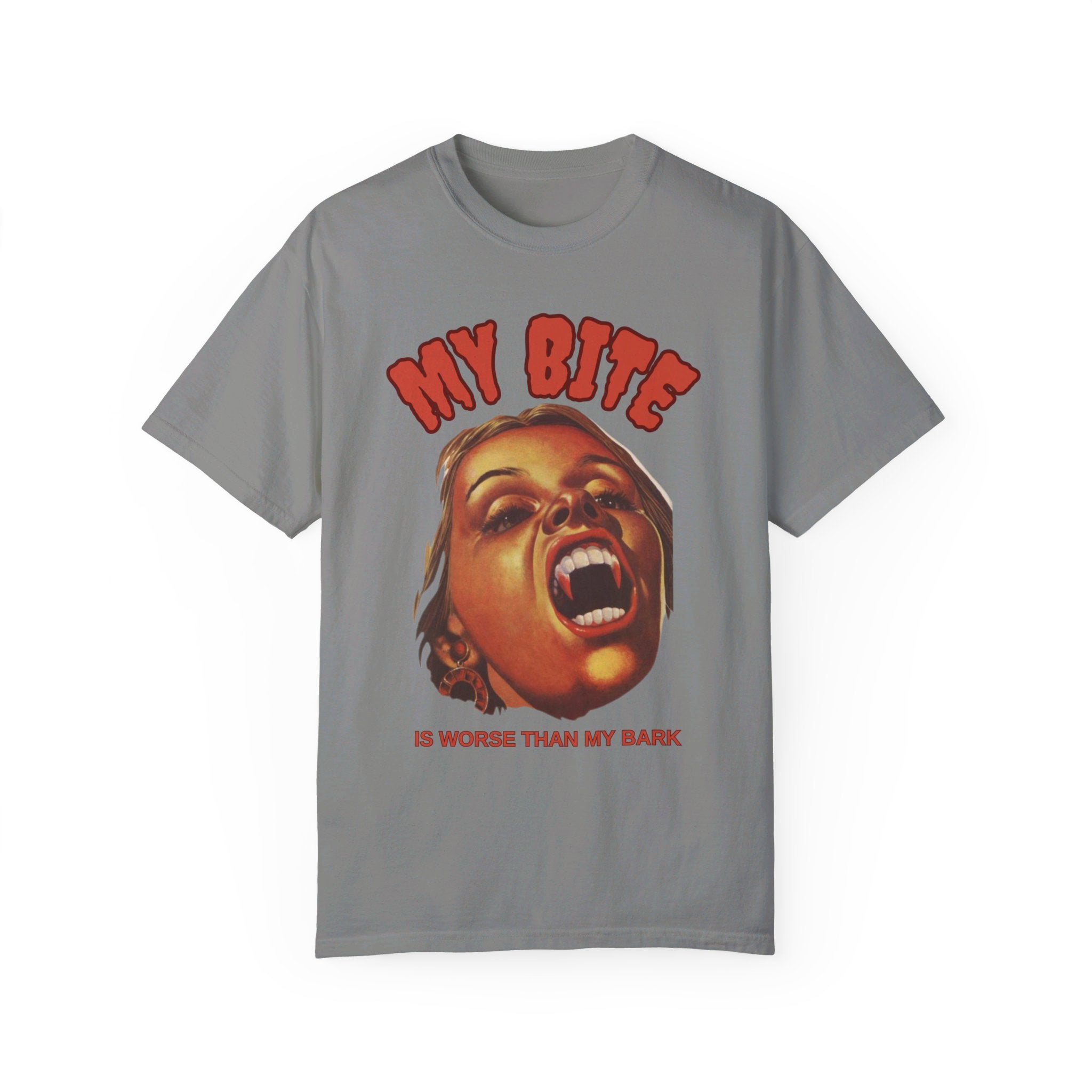 My Bite is Worse than My Bark Halloween Comfort Colors T Shirt