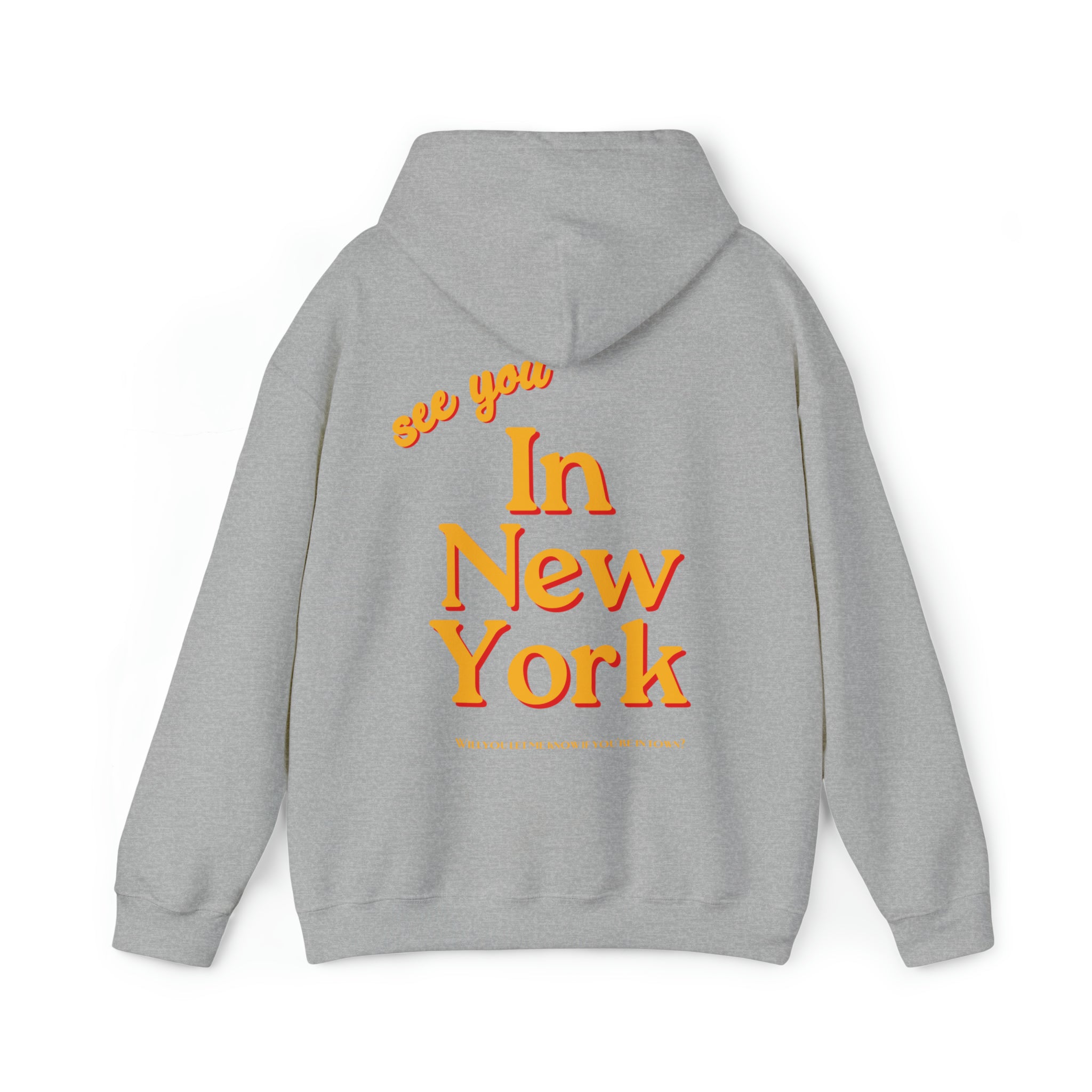 See You In New York Hoodie Sweatshirt