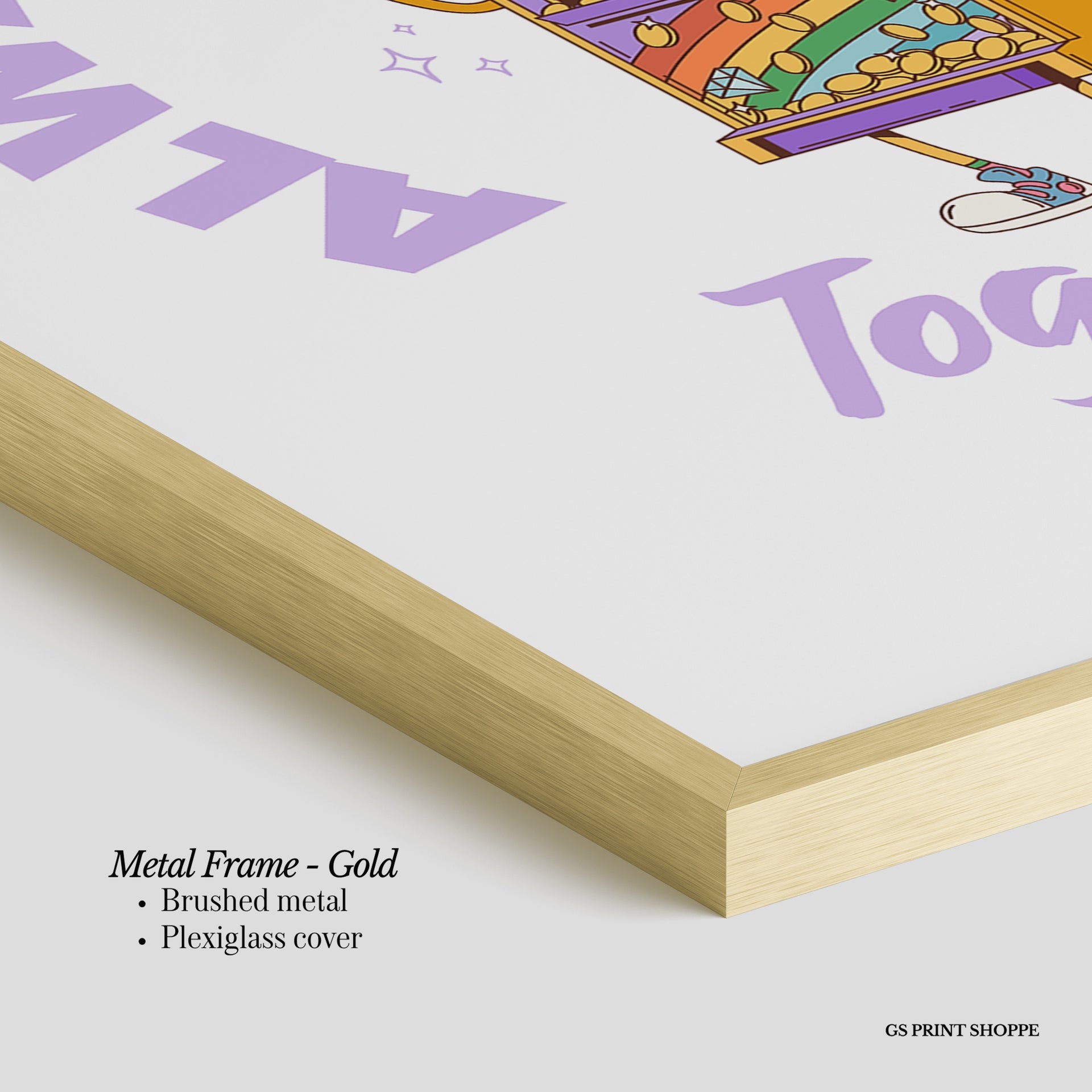 Always Win Big Vertical Art Print