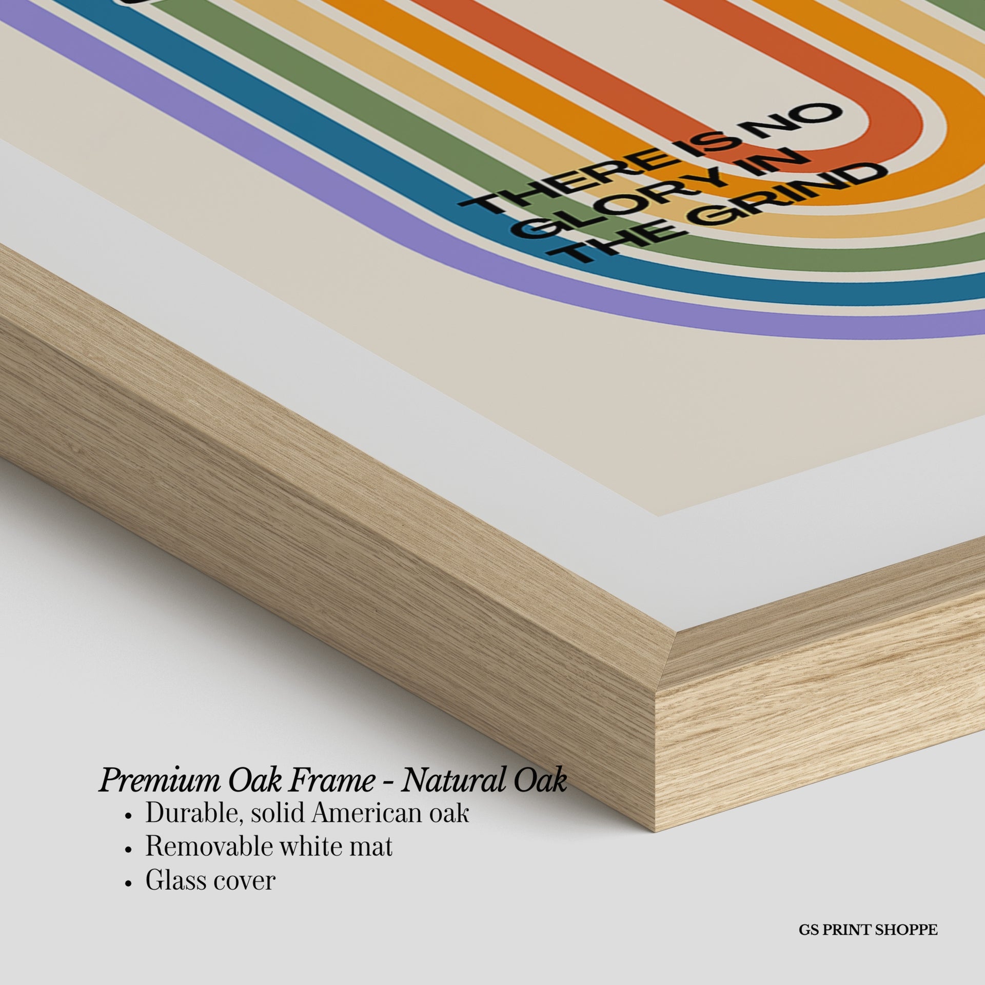 Take a Break Rainbow Vertical Art Print