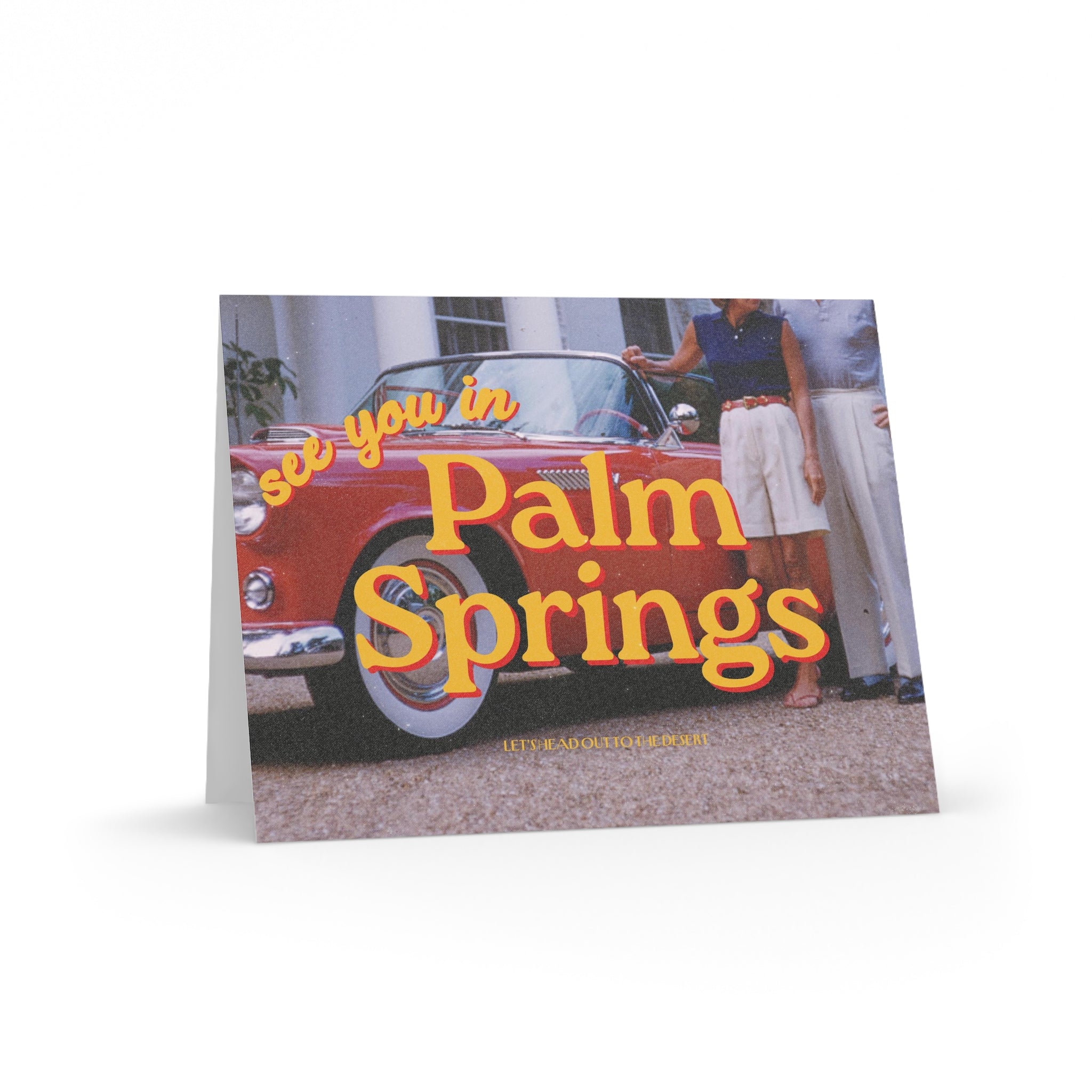 See you in Palm Springs Stationery