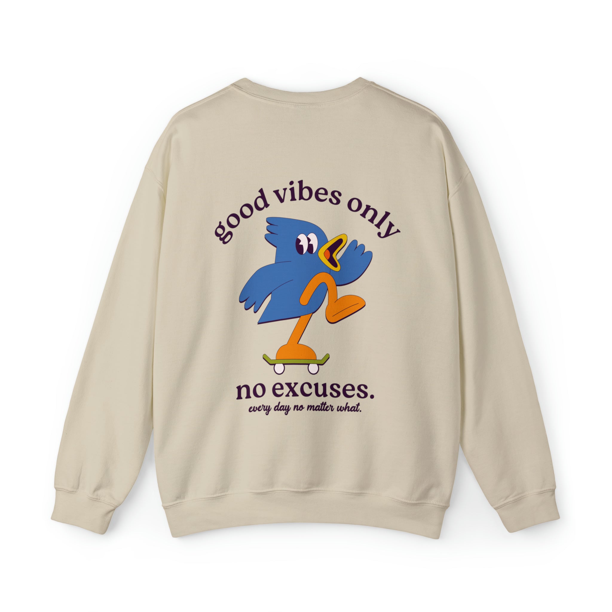 good vibes only crewneck