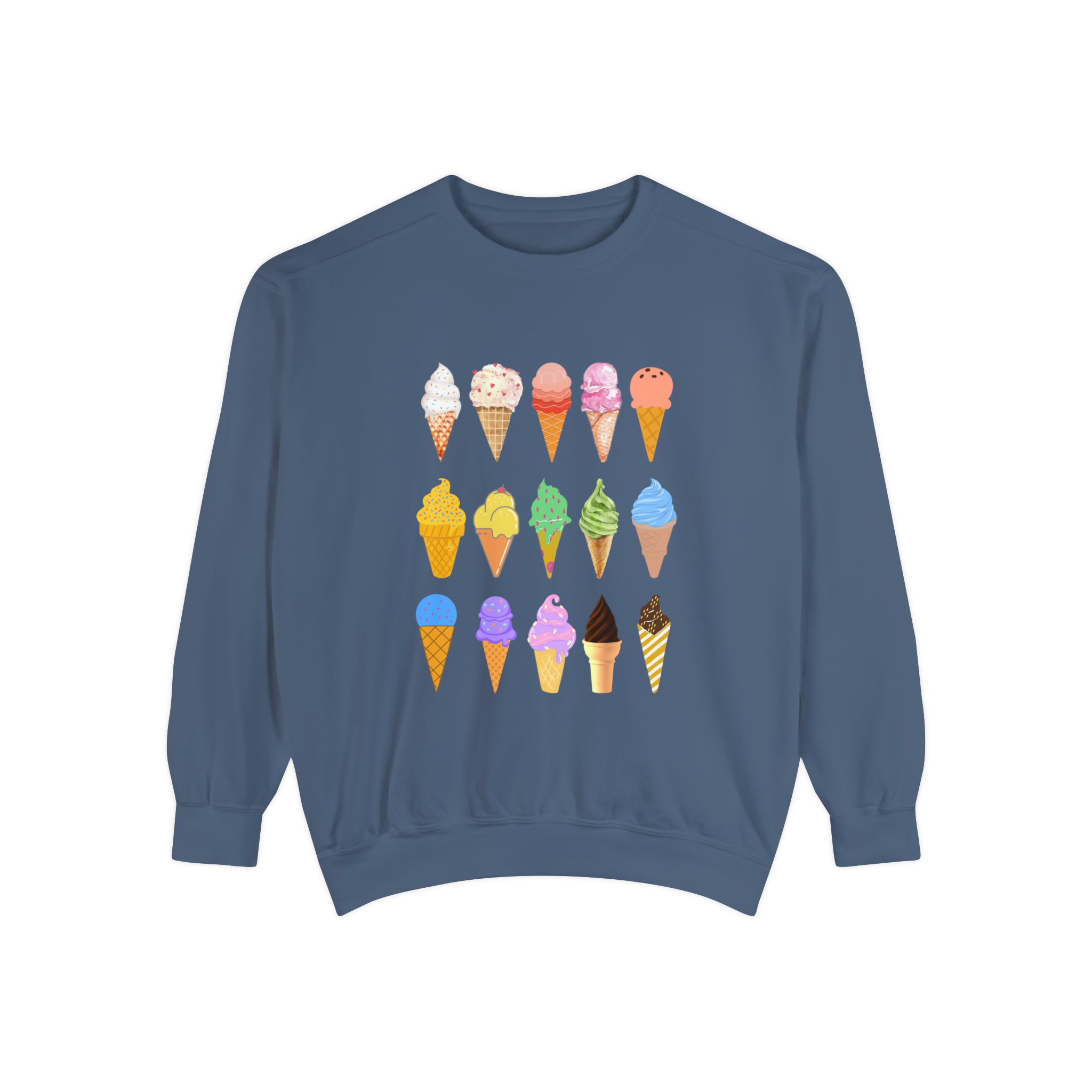 Ice Cream Comfort Colors Crewneck Sweatshirt