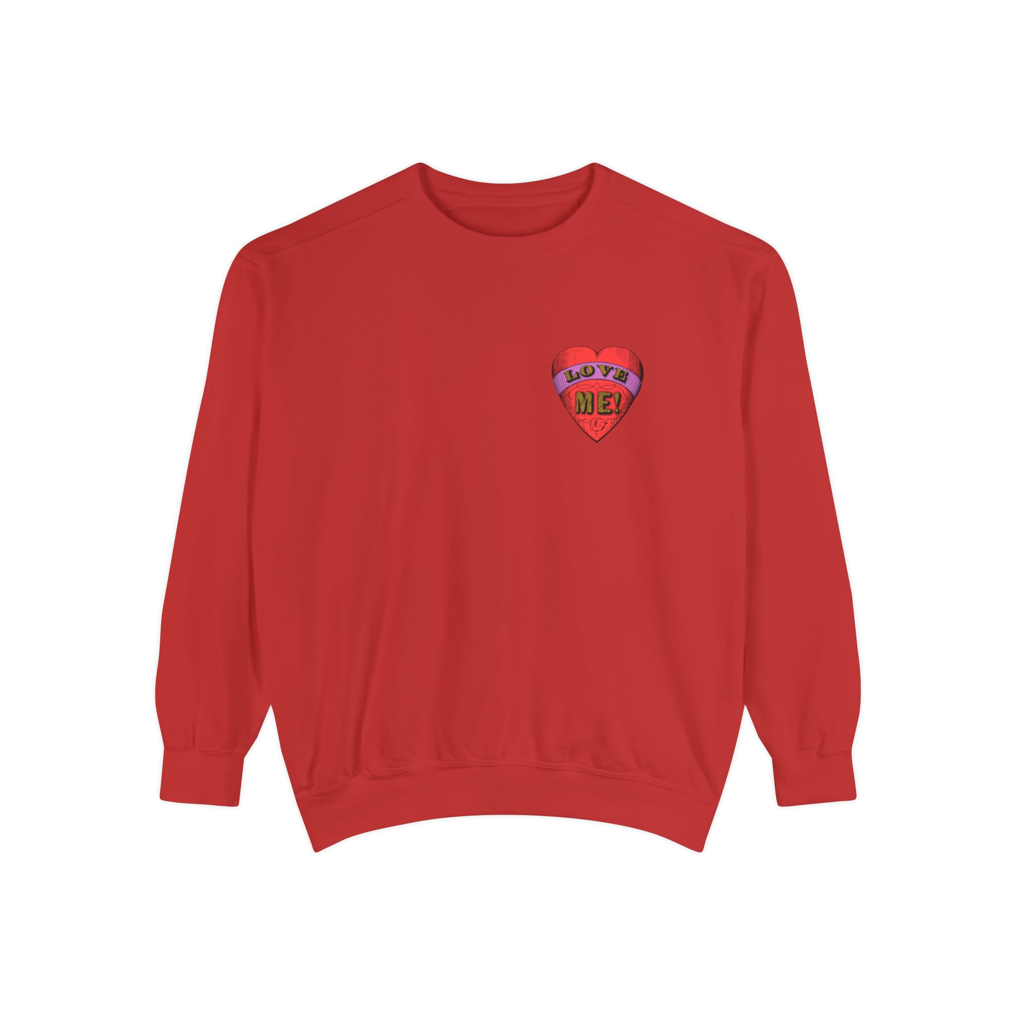 Love Me Vintage Valentine Comfort Colors Crewneck