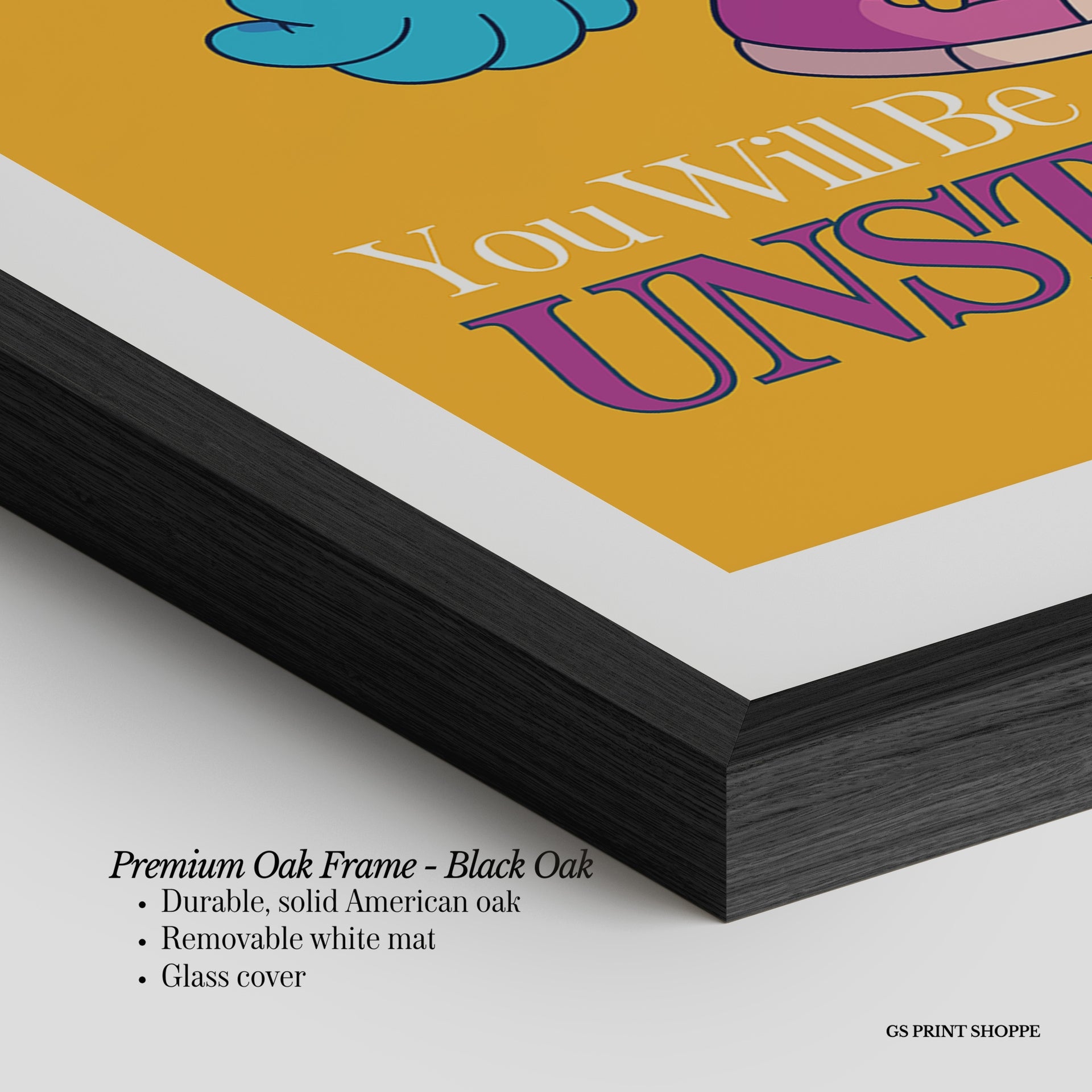 True to You Vertical Art Print - Yellow