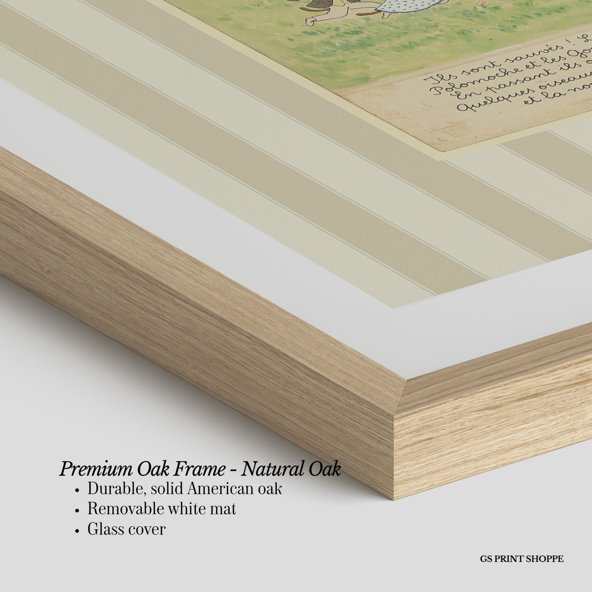 Zephir Says Goodbye Horizontal Art Print