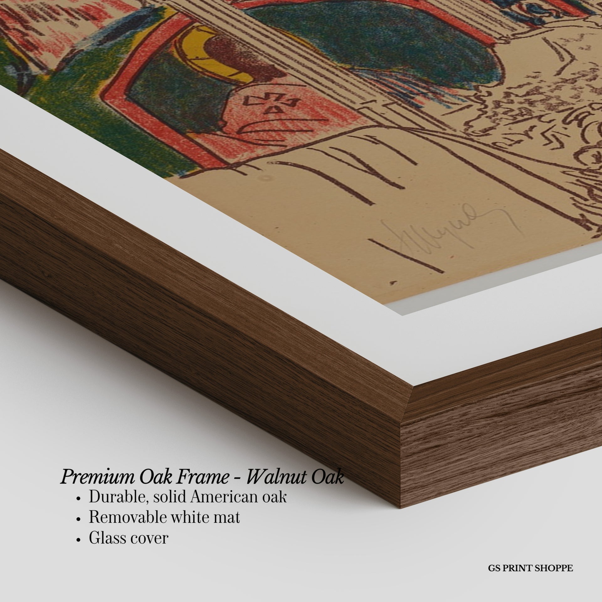 Casmir Vertical Art Print