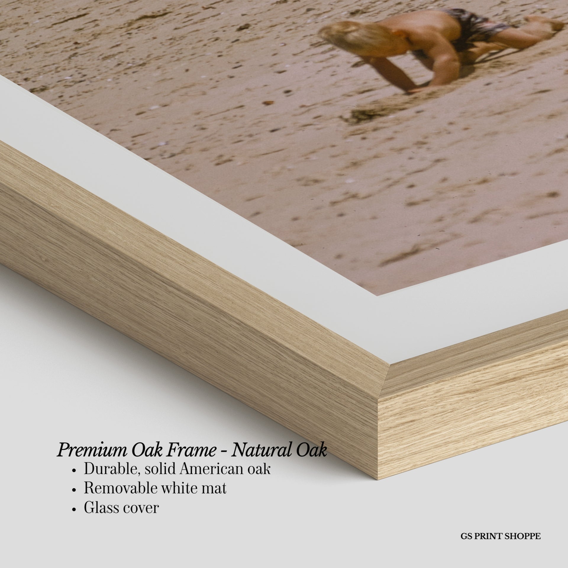 Beach Reading Horizontal Physical Art Print