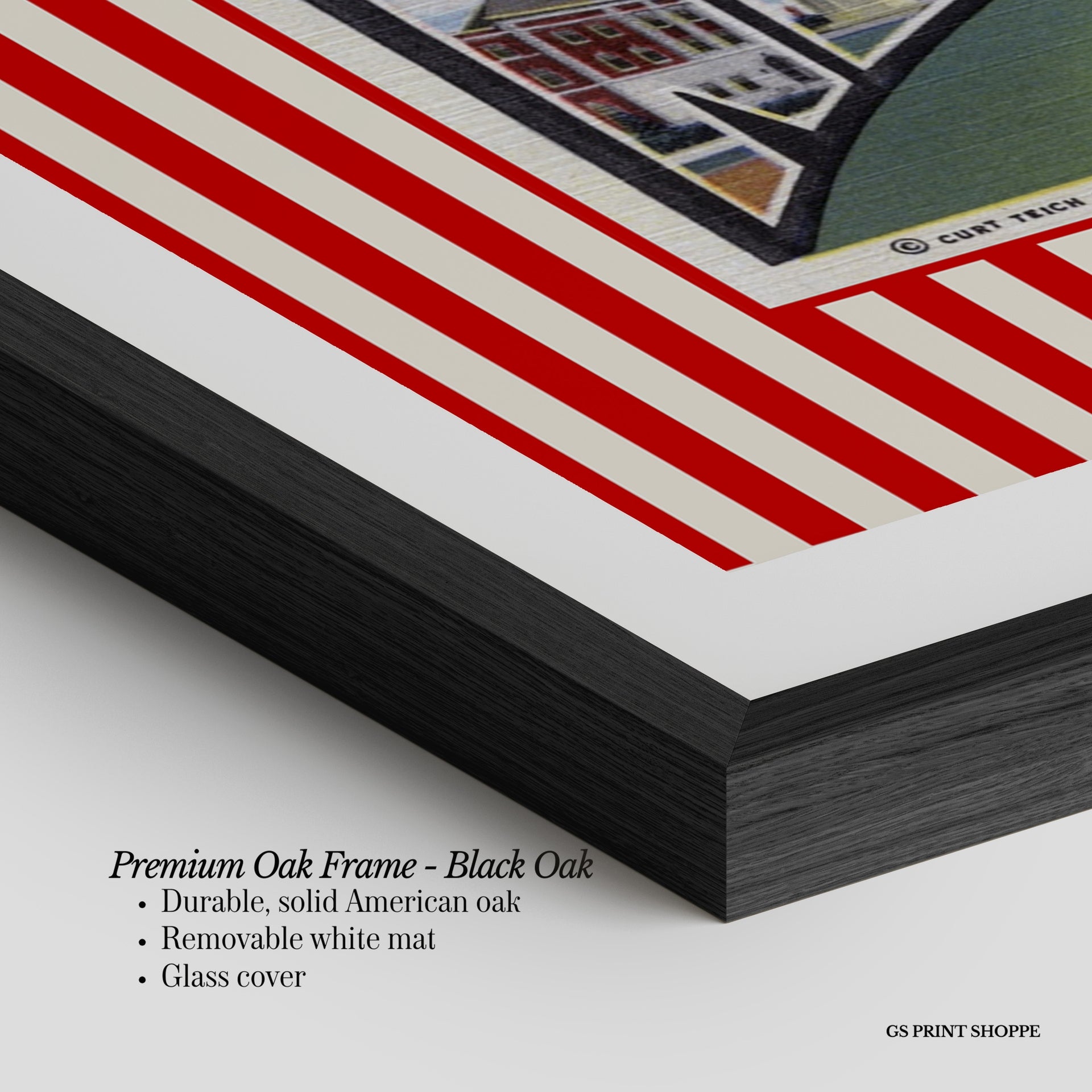 University of Nebraska Horizontal Art Print