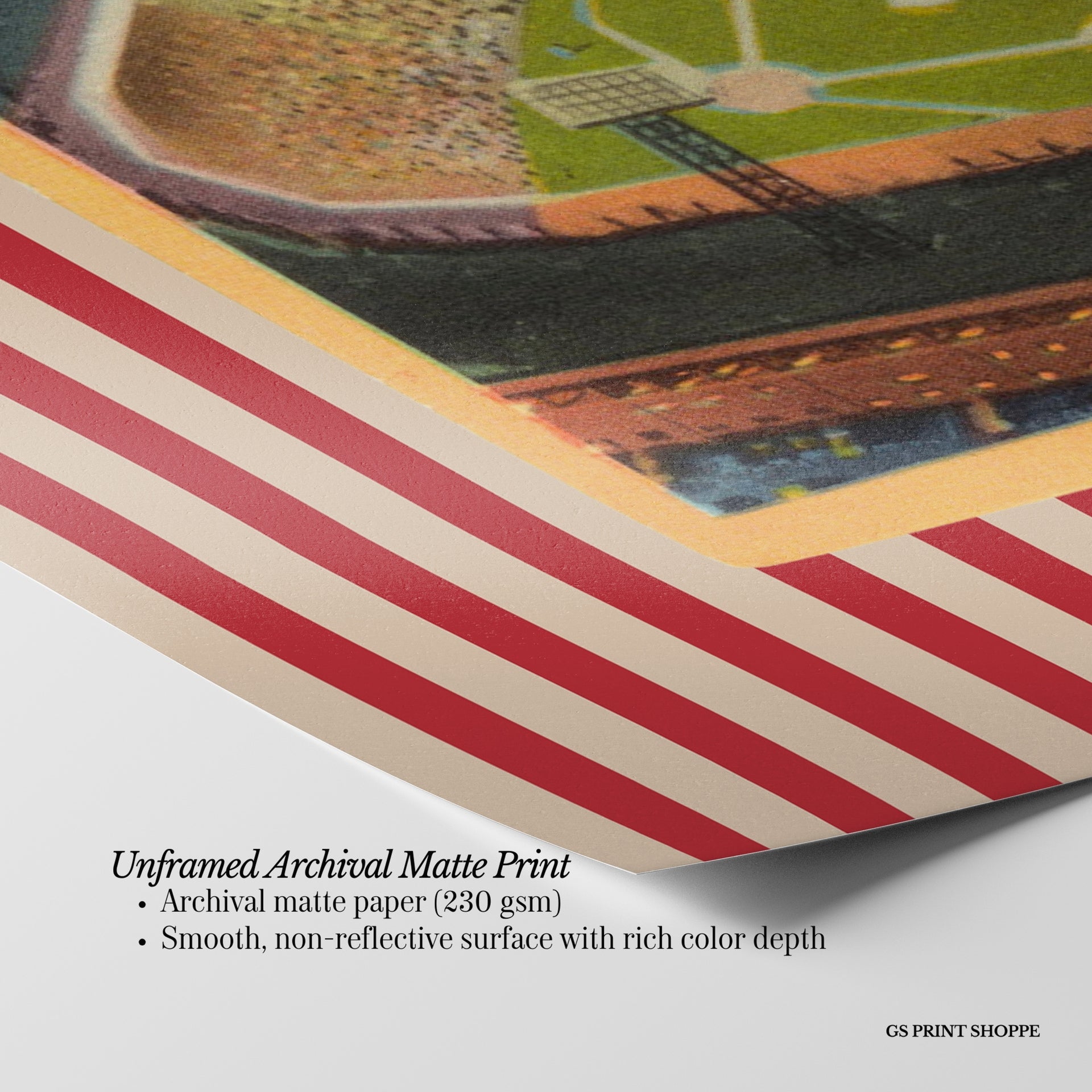 Fenway Park Horizontal Art Print