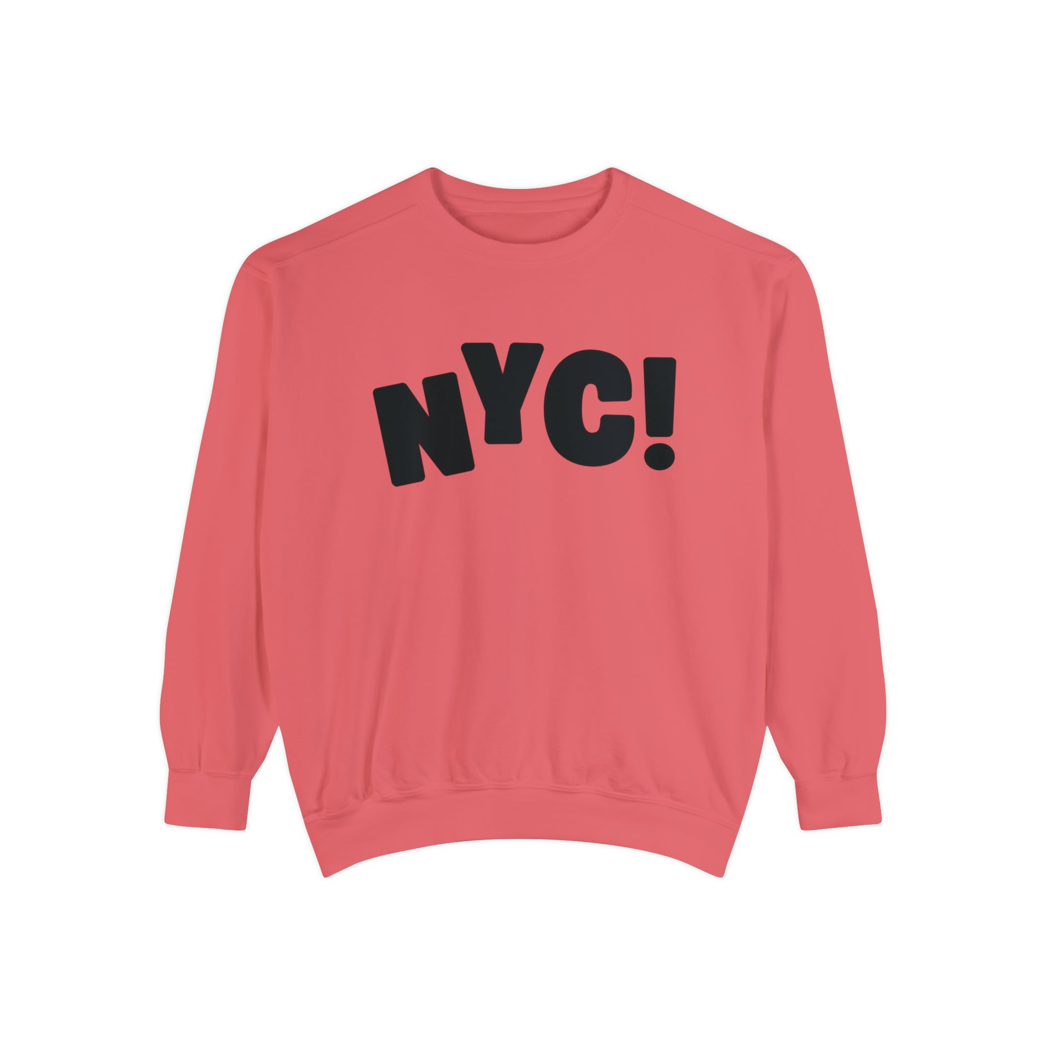 NYC New York Cit Comfort Colors Crewneck Sweatshirt