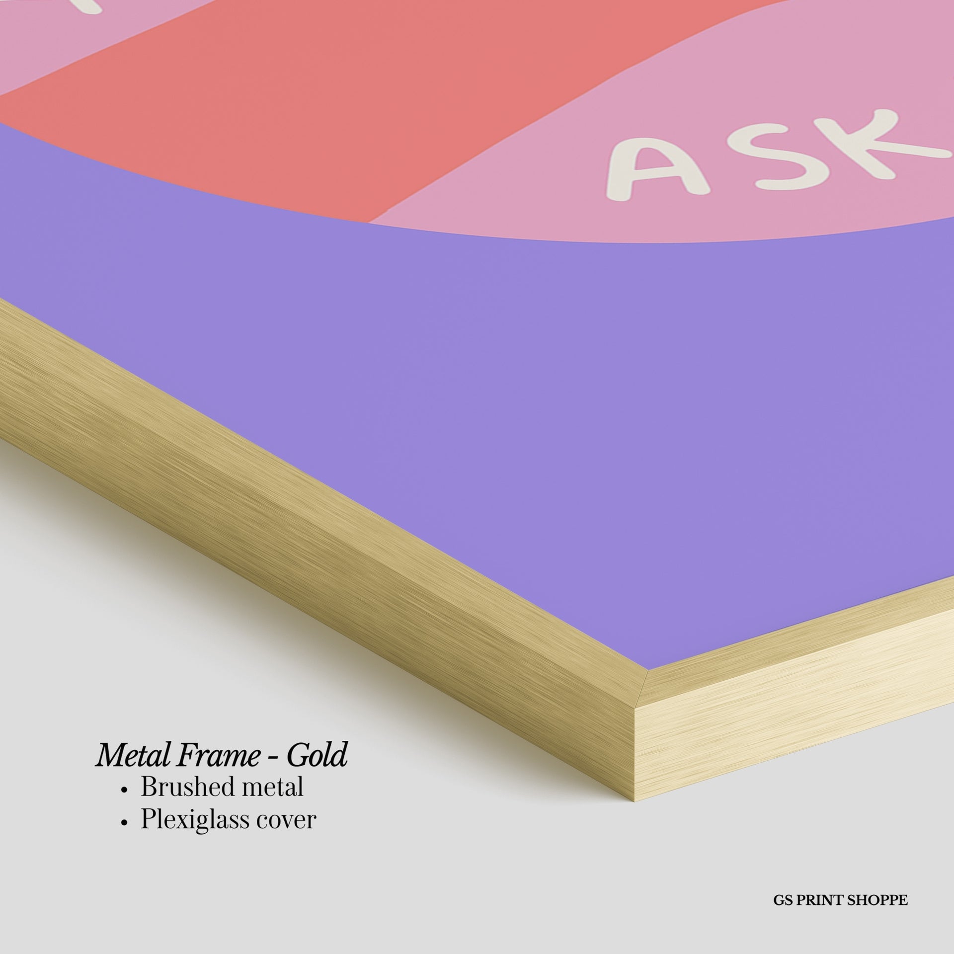 Ask For Help Vertical Art Print