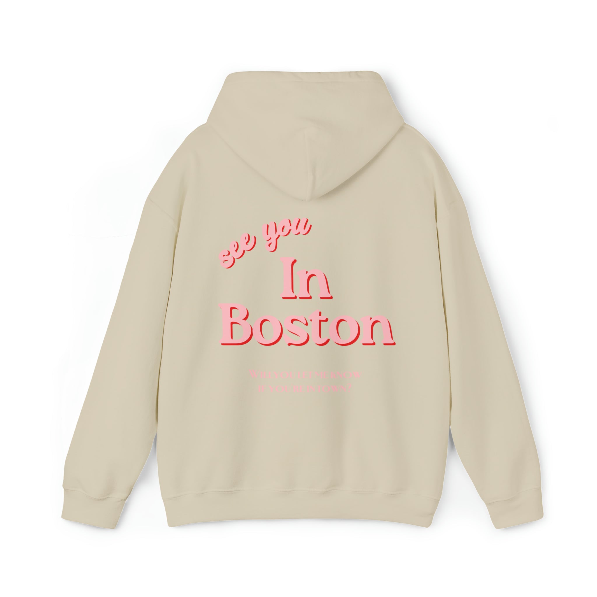 See You In Boston Hoodie Sweatshirt