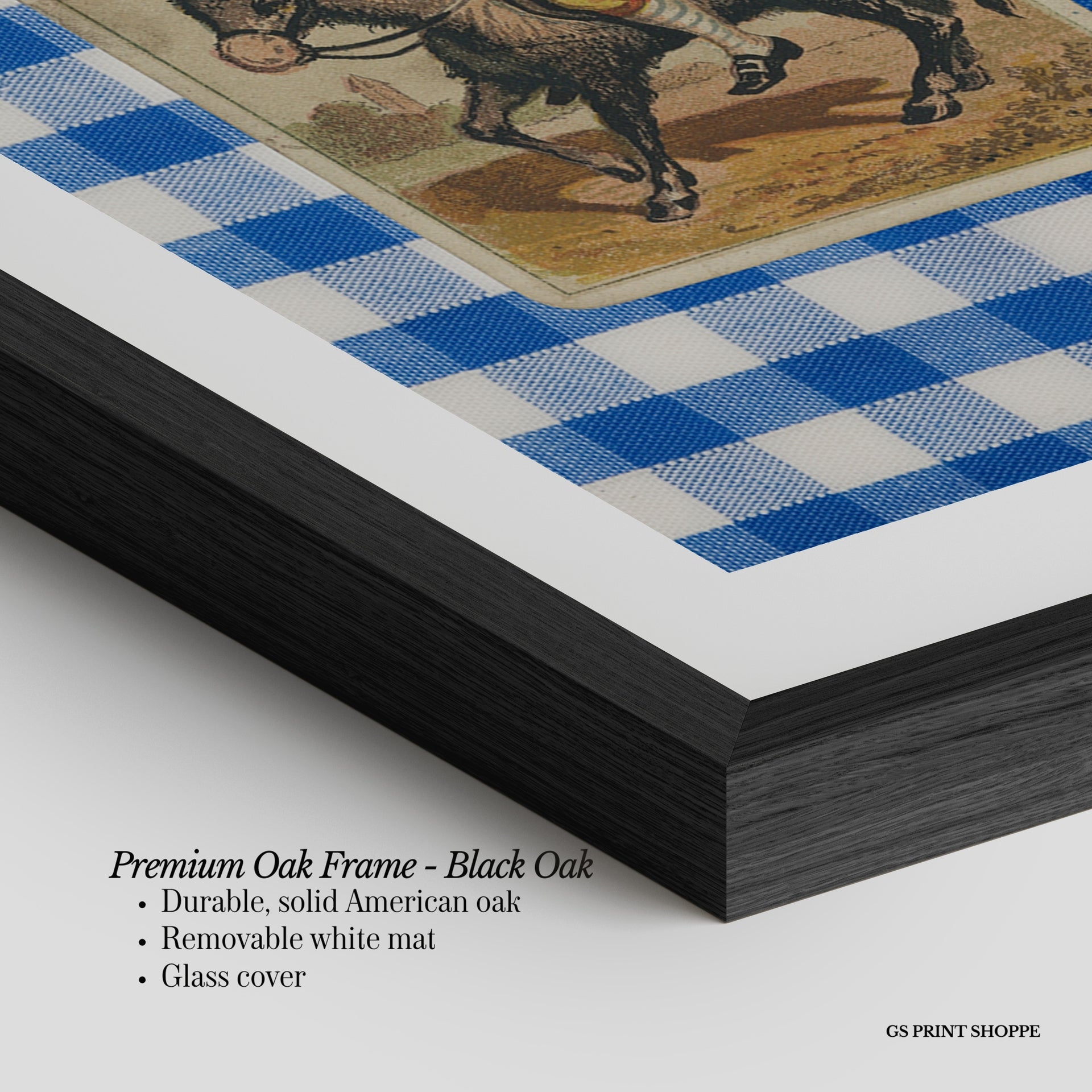 Townspeople Horizontal Art Print
