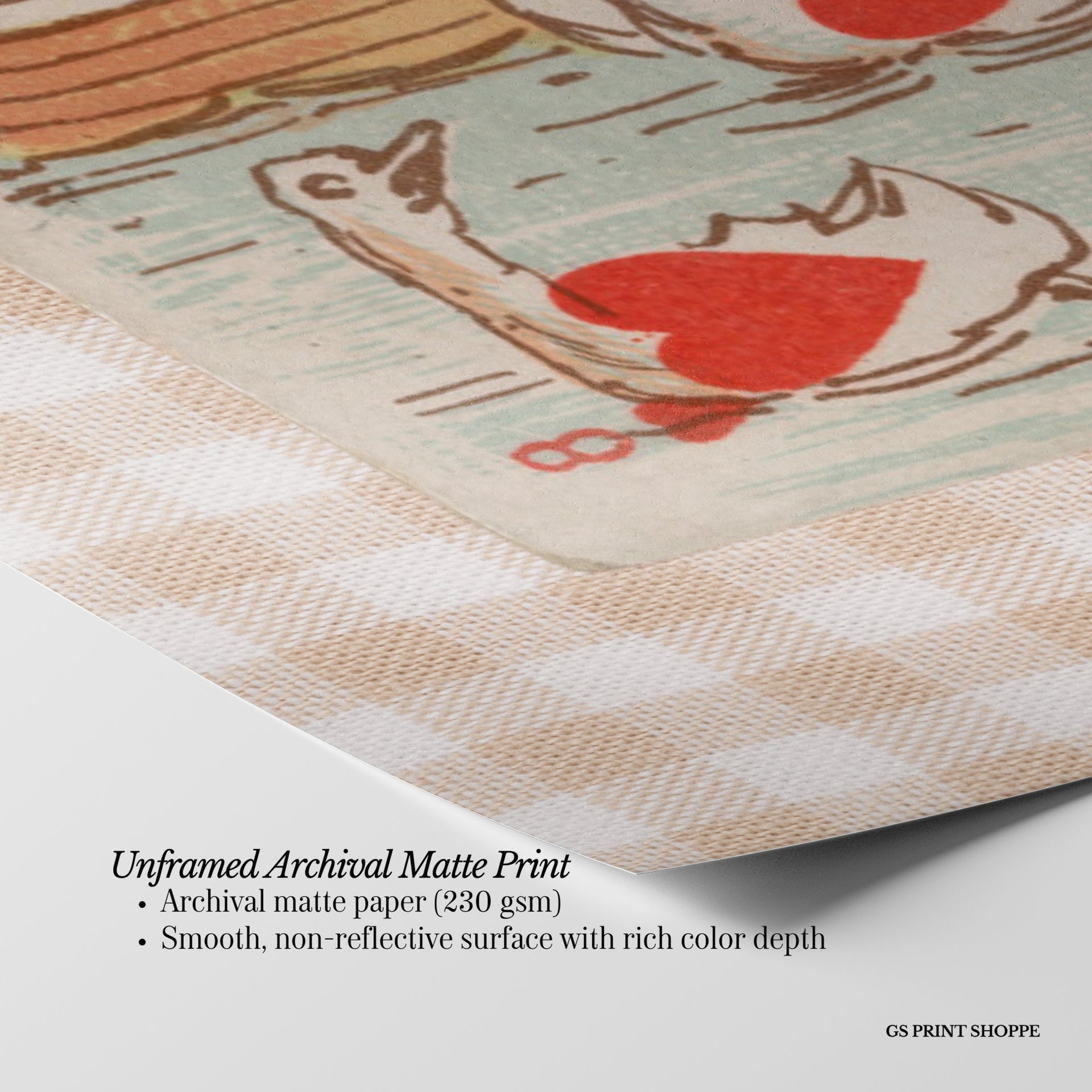 Feeding The Swans Horizontal Art Print