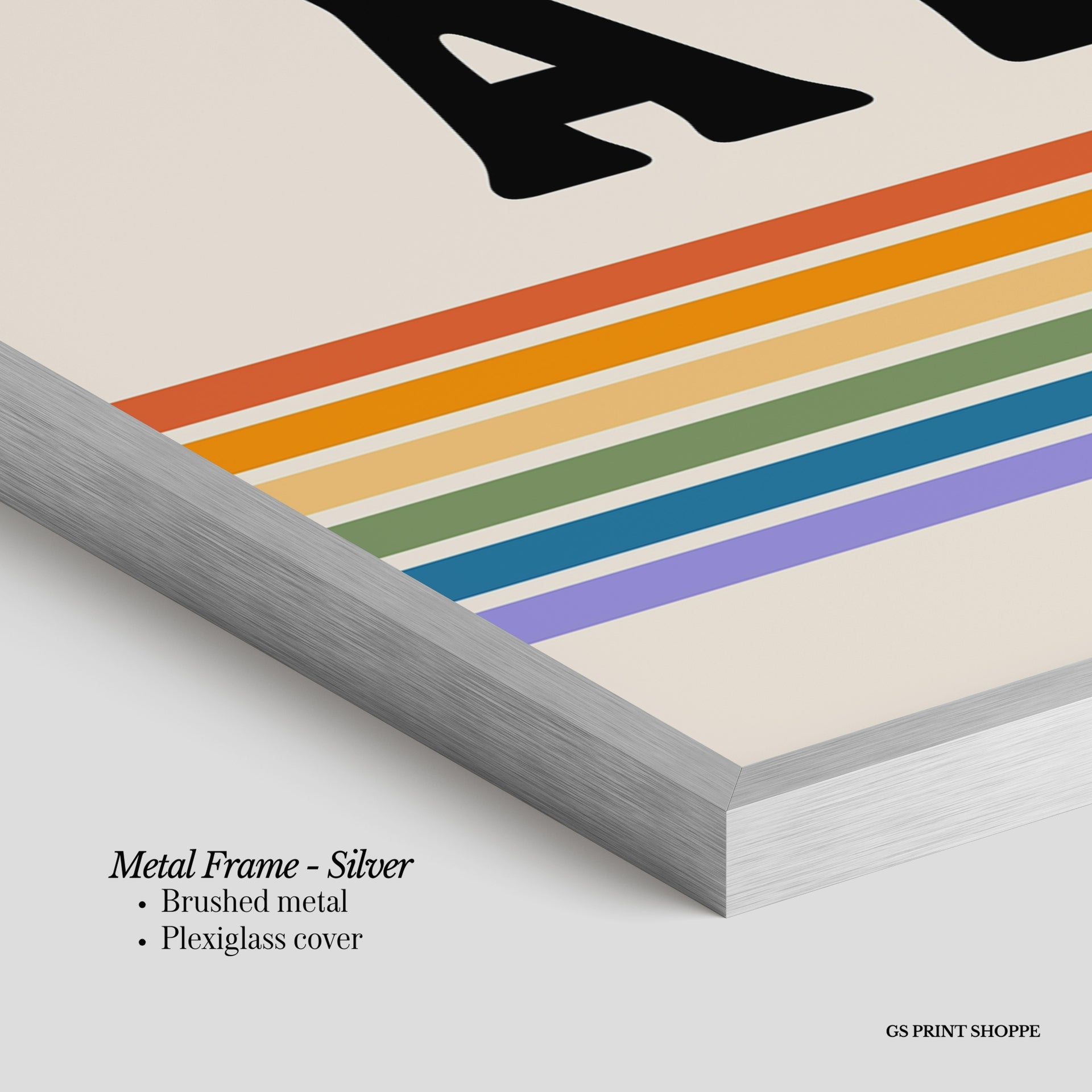 Take a Break Rainbow Horizontal Art Print