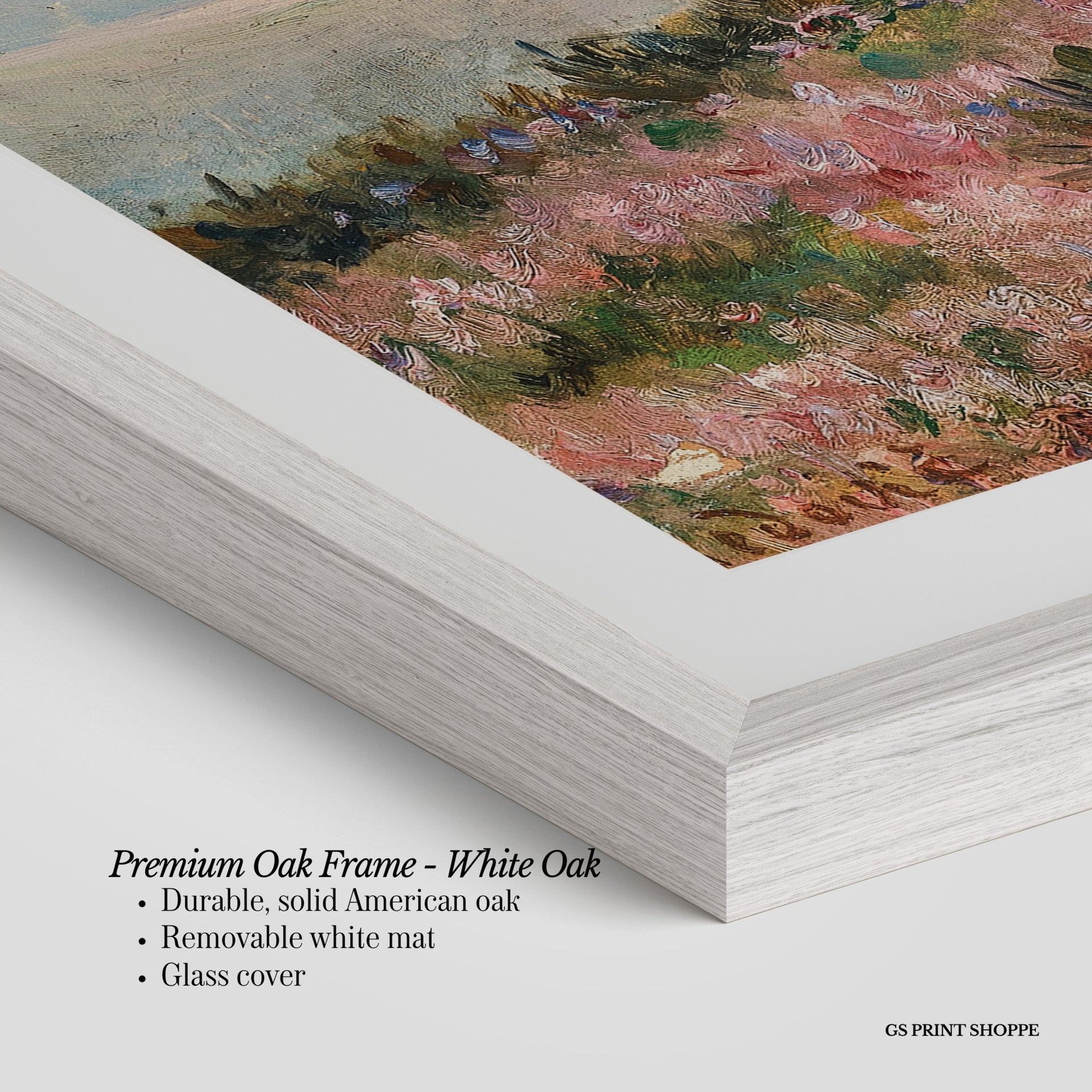 Heather in Bloom Horizontal Art Print