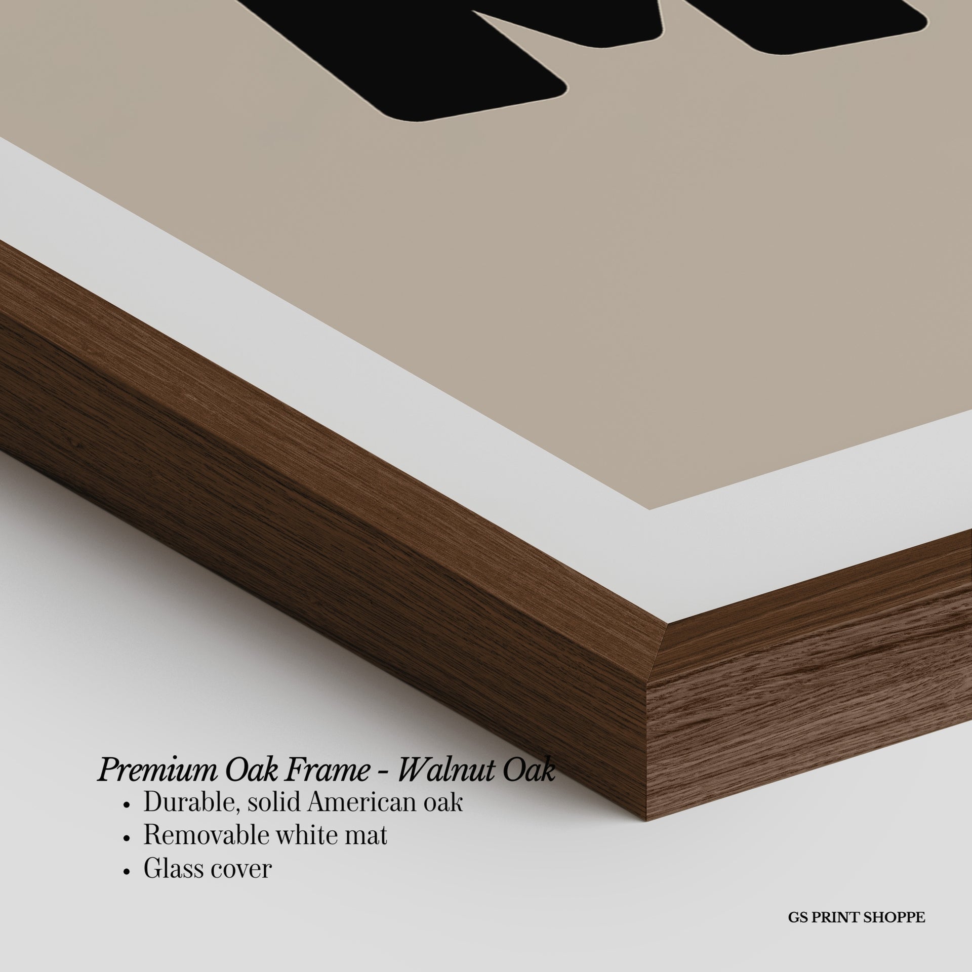 Miami Beige Vertical Art Print