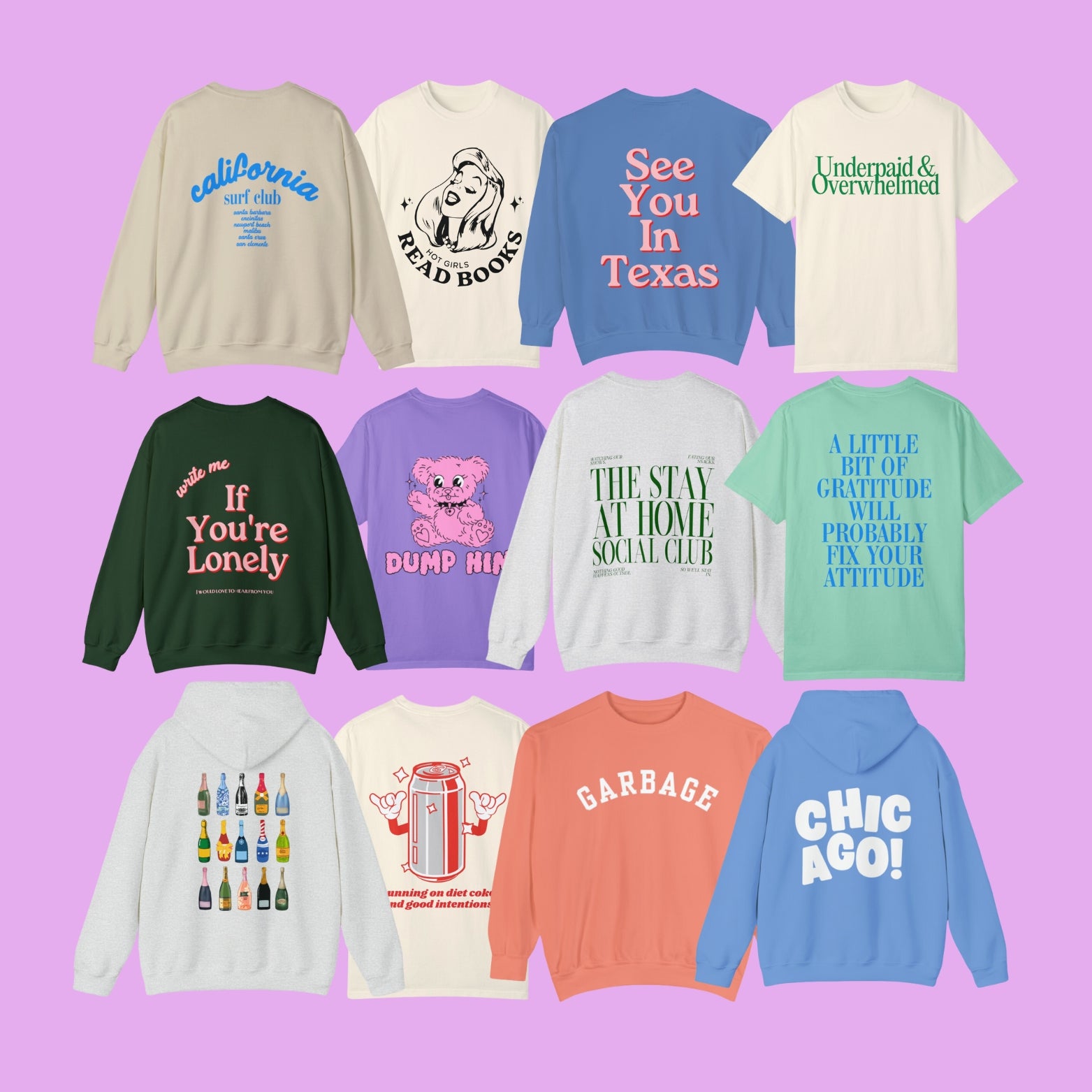 Crewneck Sweatshirts Collection