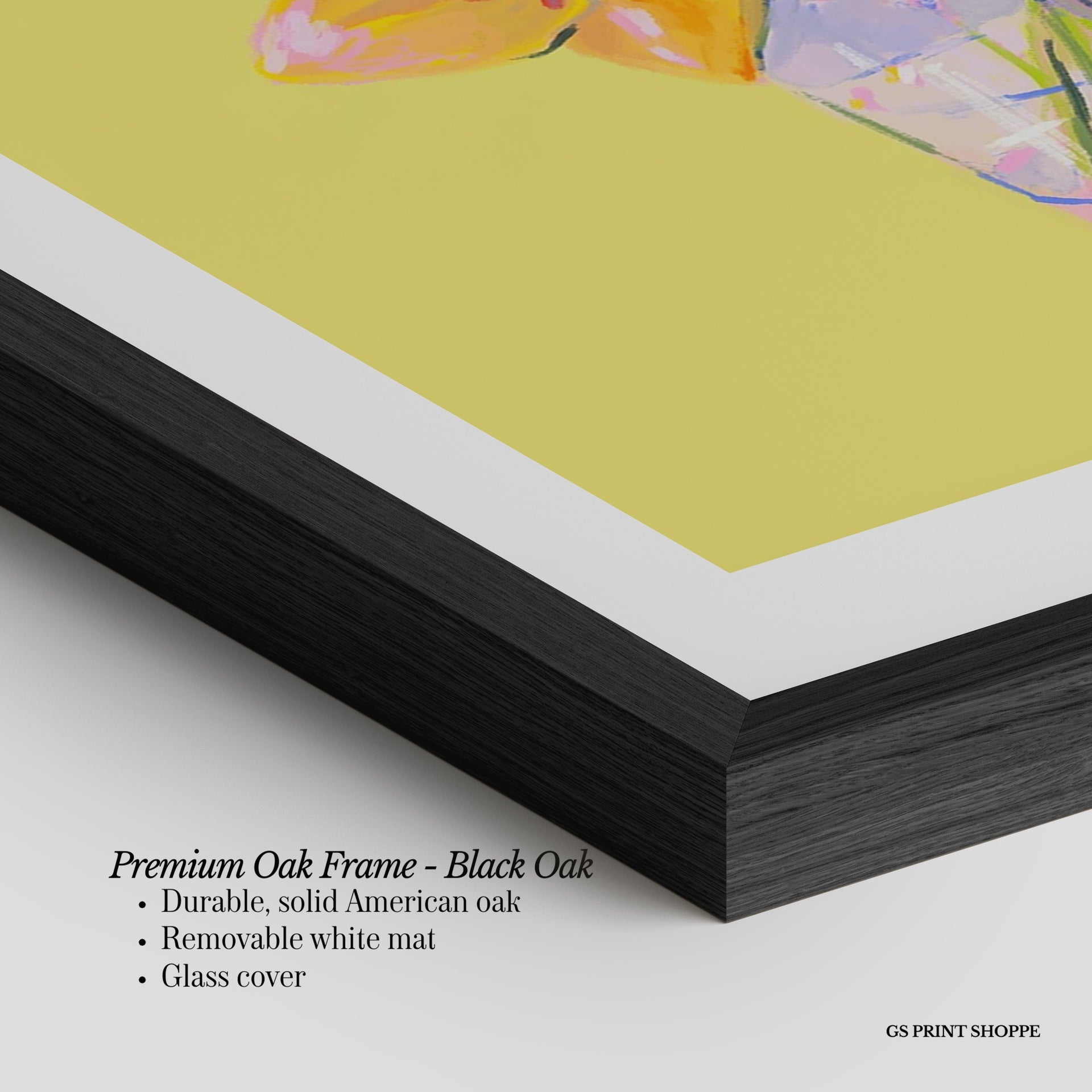 Yellow Bouquet Vertical Art Print