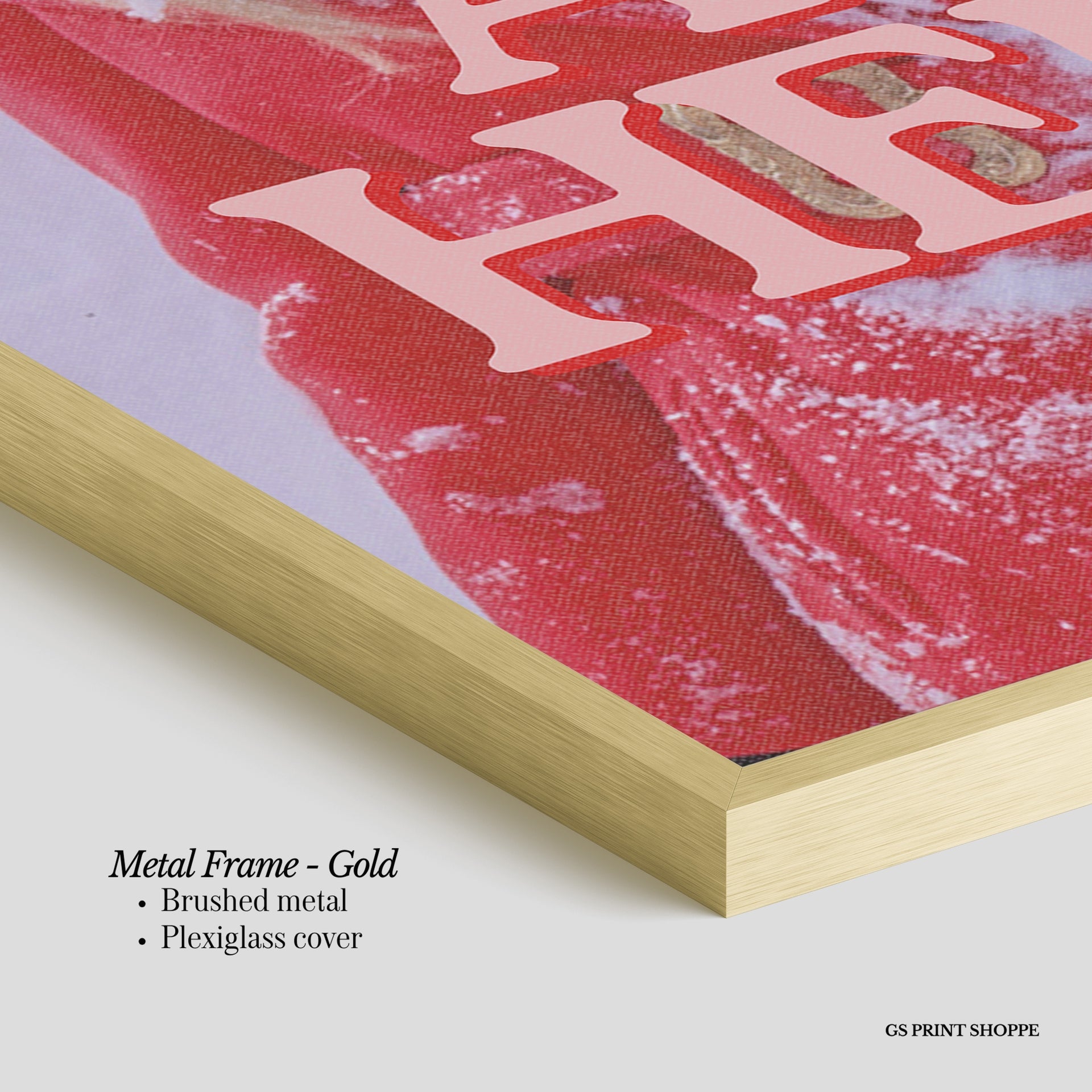 Chic As Hell Vertical Art Print