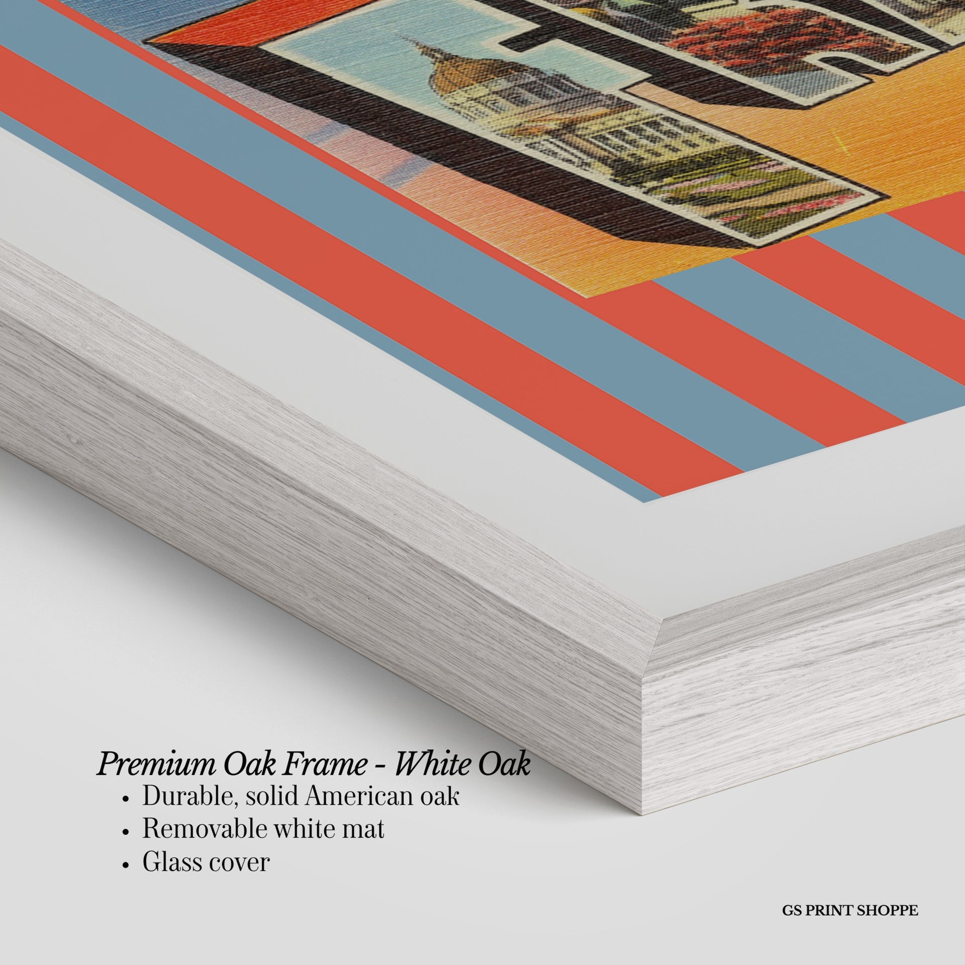 Greetings From San Francisco Horizontal Art Print