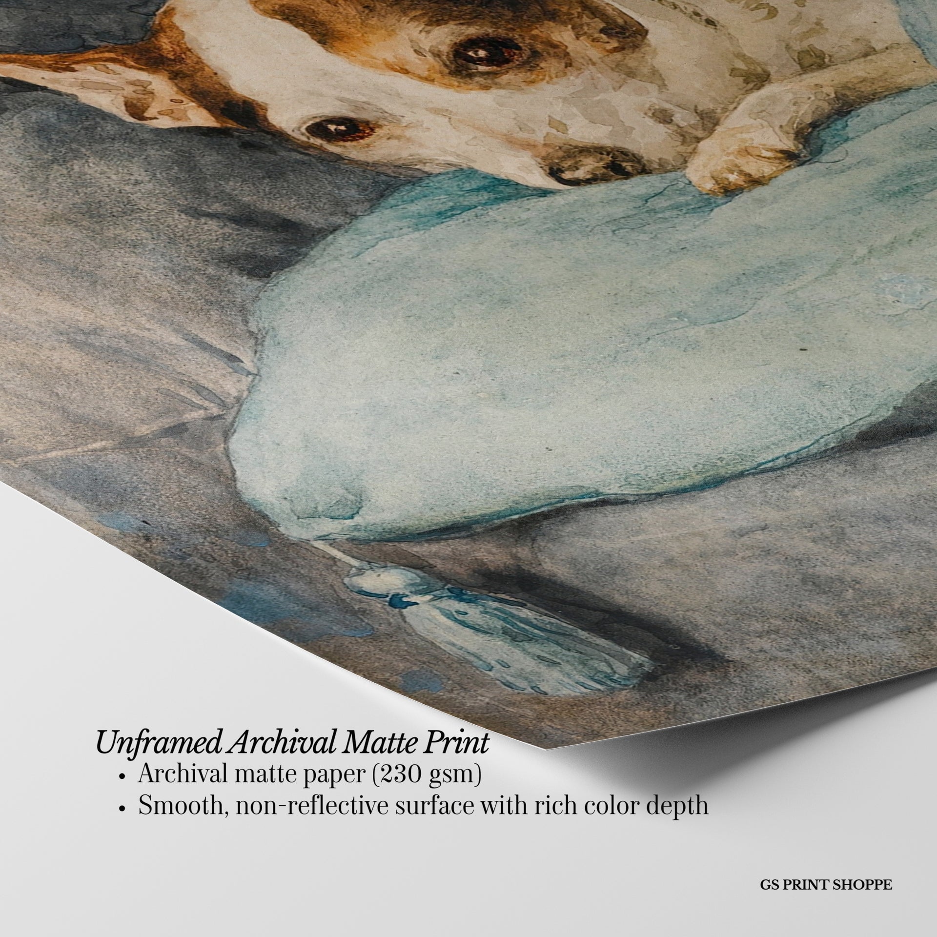 Snuggled Up Vertical Art Print