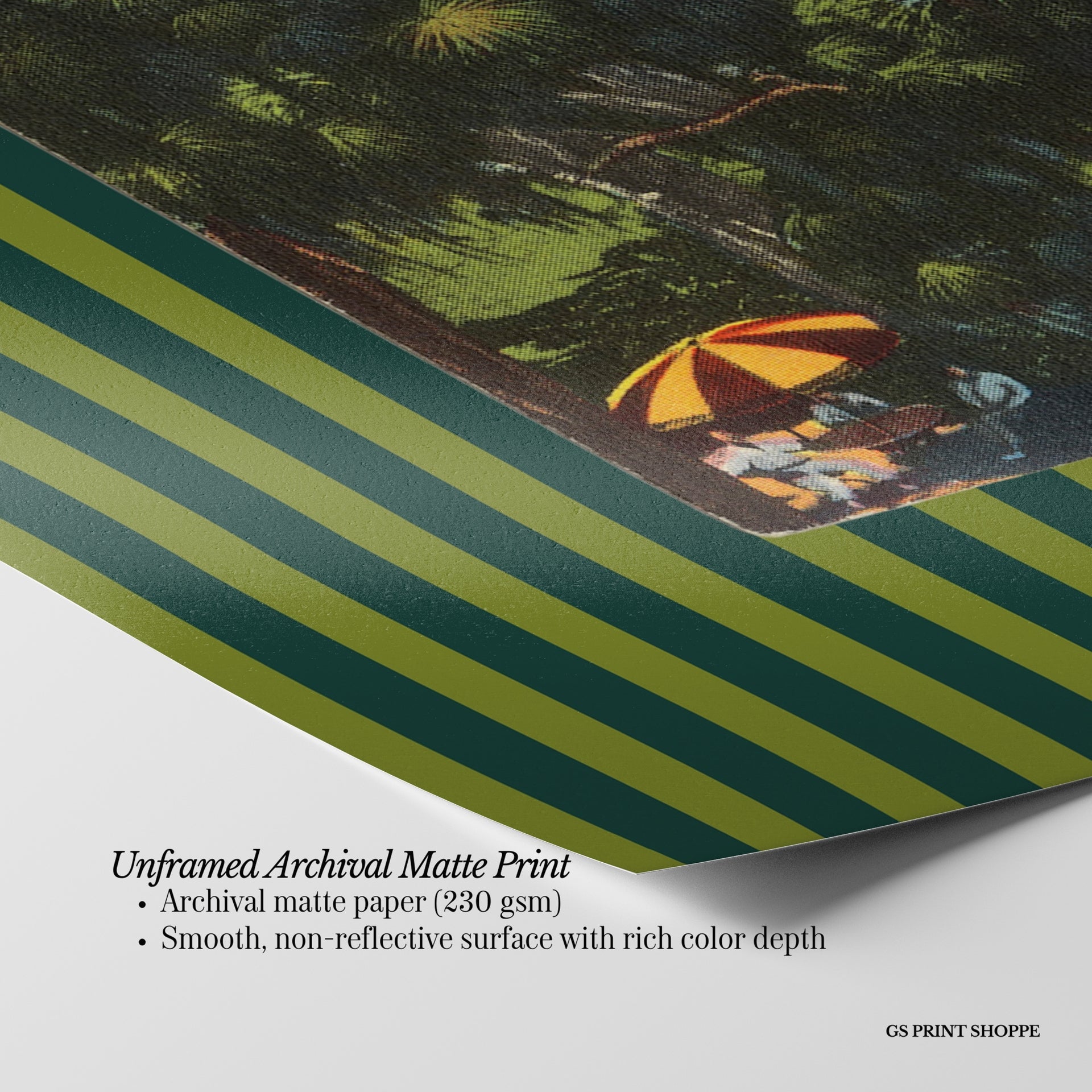 Florida Golf Course Horizontal Art Print