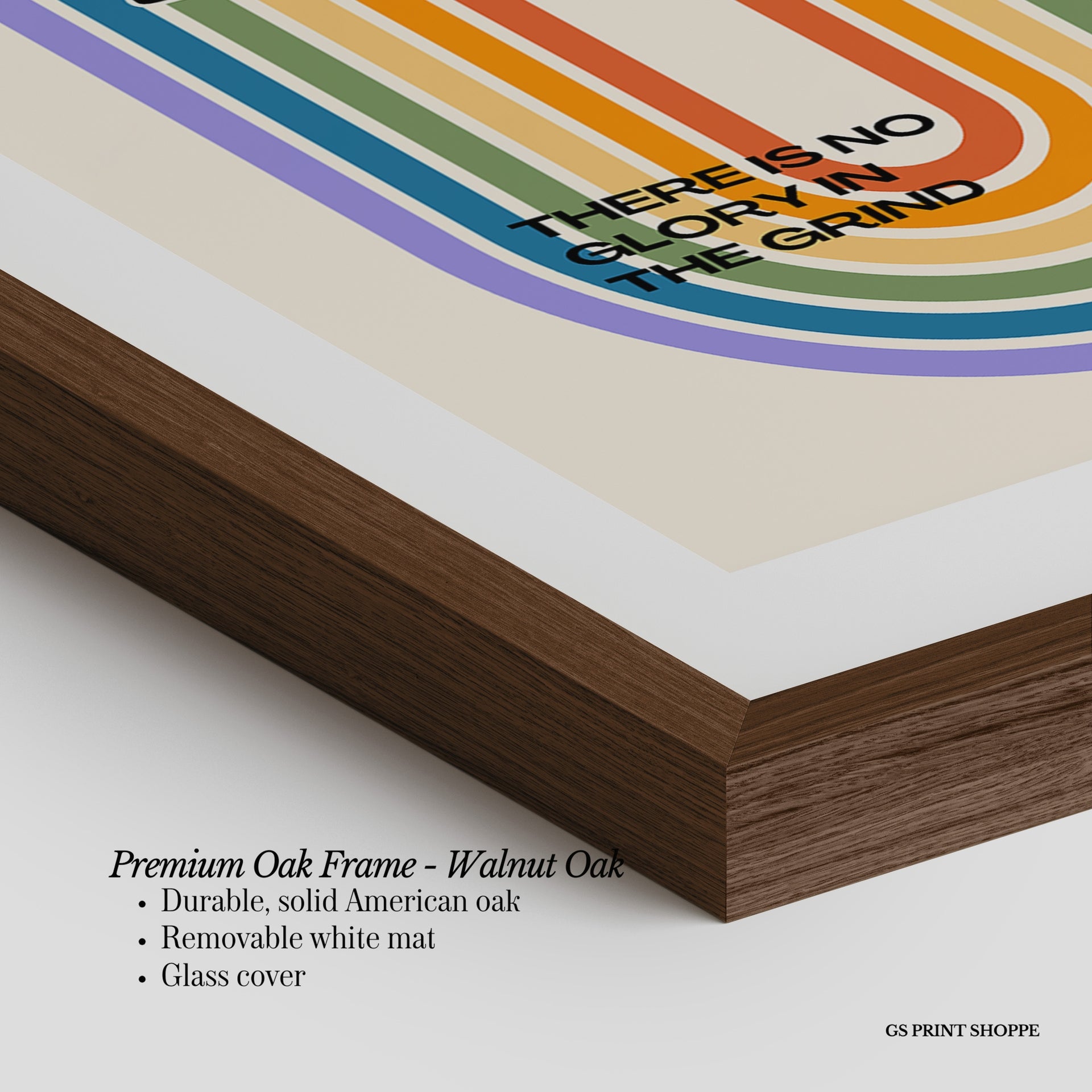 Take a Break Rainbow Vertical Art Print
