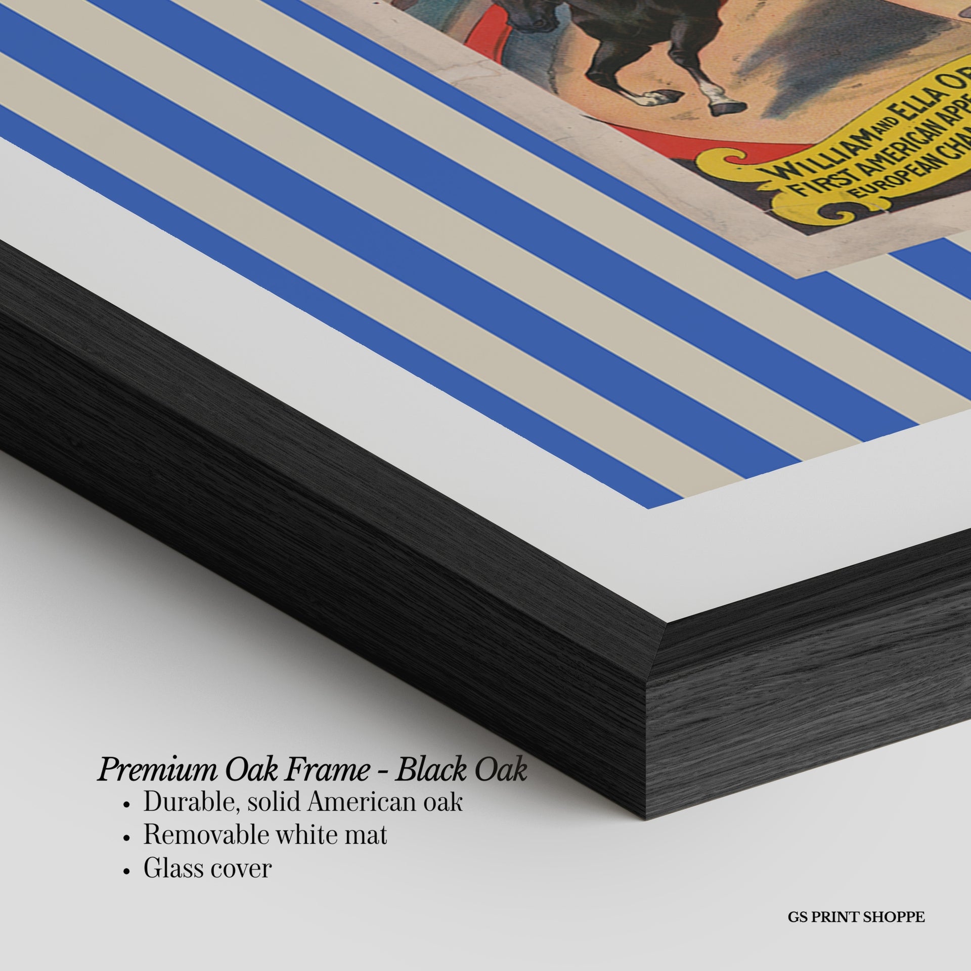 Forepaugh Circus Two Horizontal Art Print