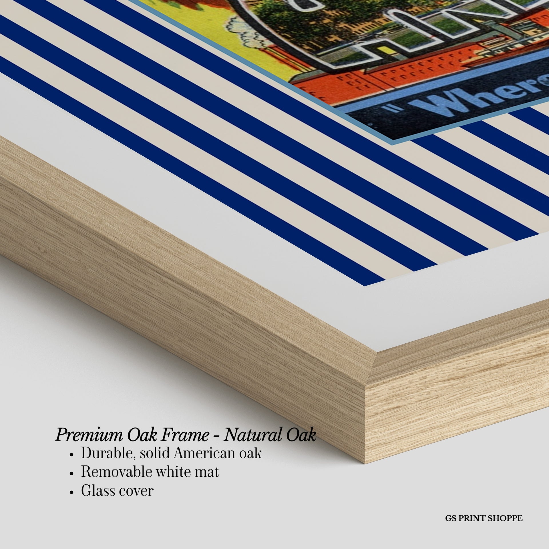 Ann Arbor Michigan Horizontal Art Print
