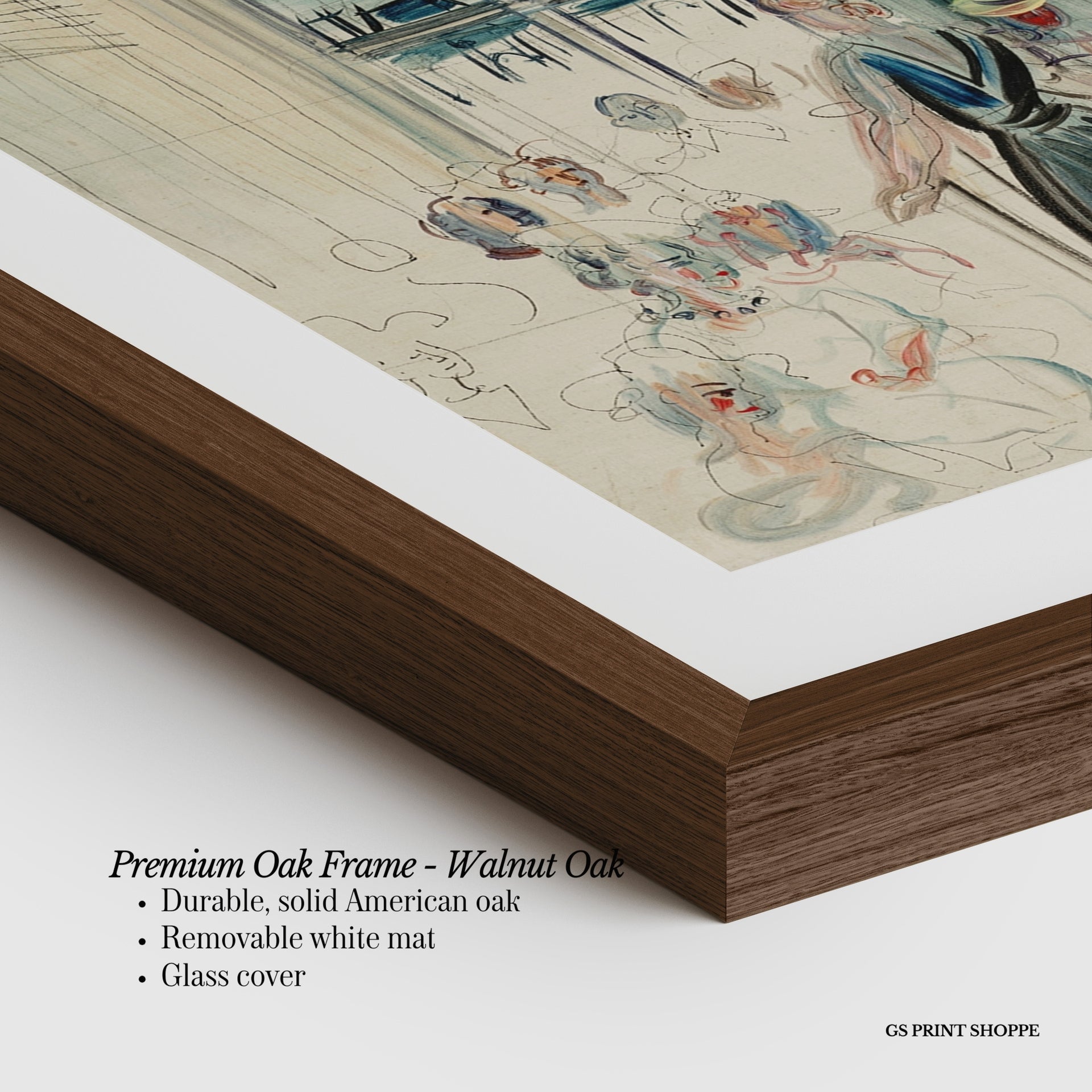 Schiaparelli Raoul Dufy Horizontal Art Print