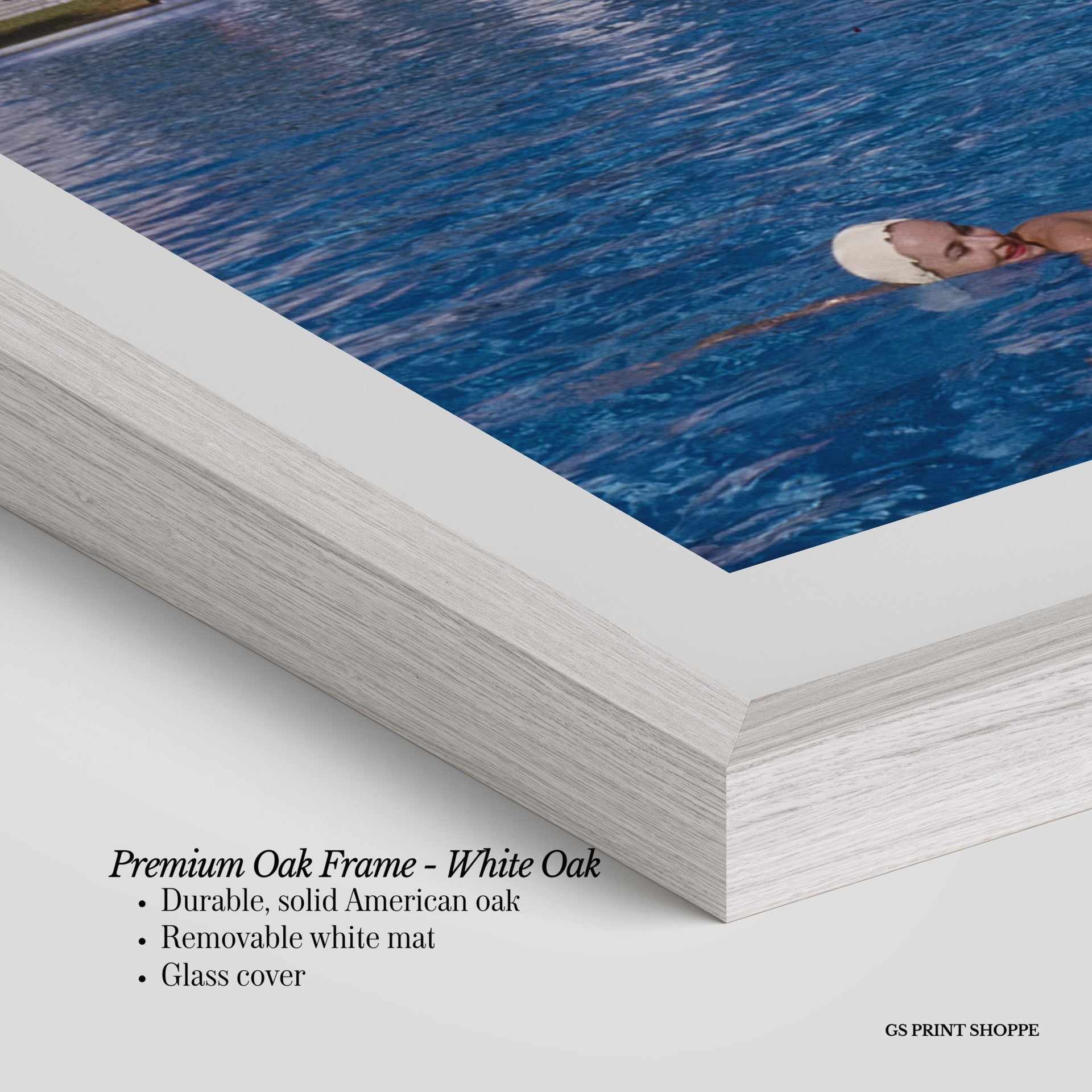 Club Swim Vertical Art Print