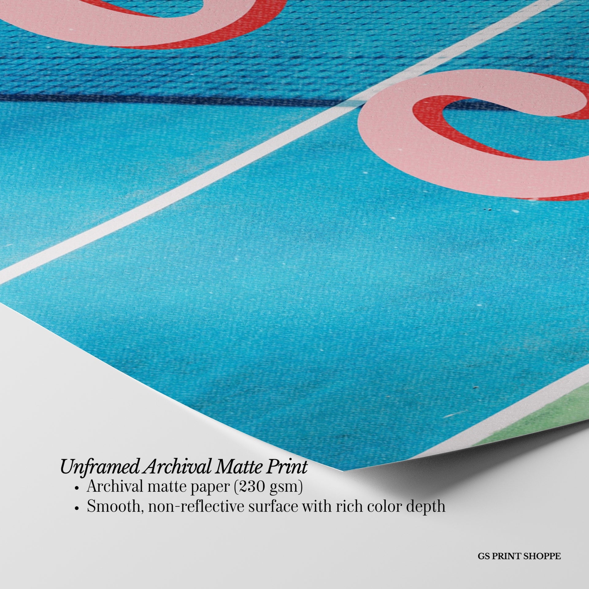 See You On The Court Horizontal Art Print
