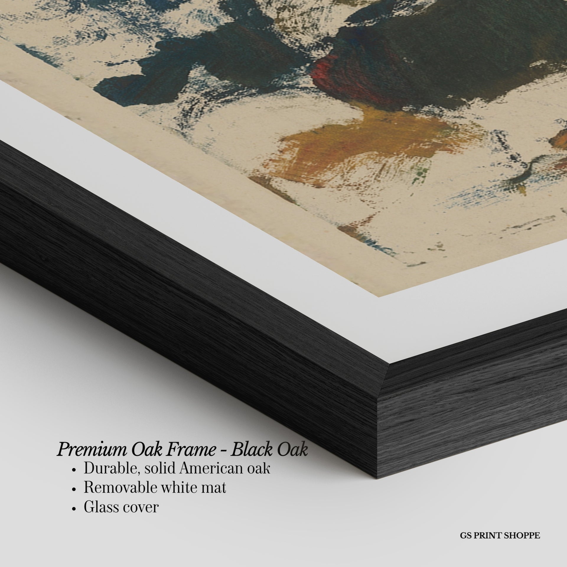 Snowy Mountain Horizontal Art Print