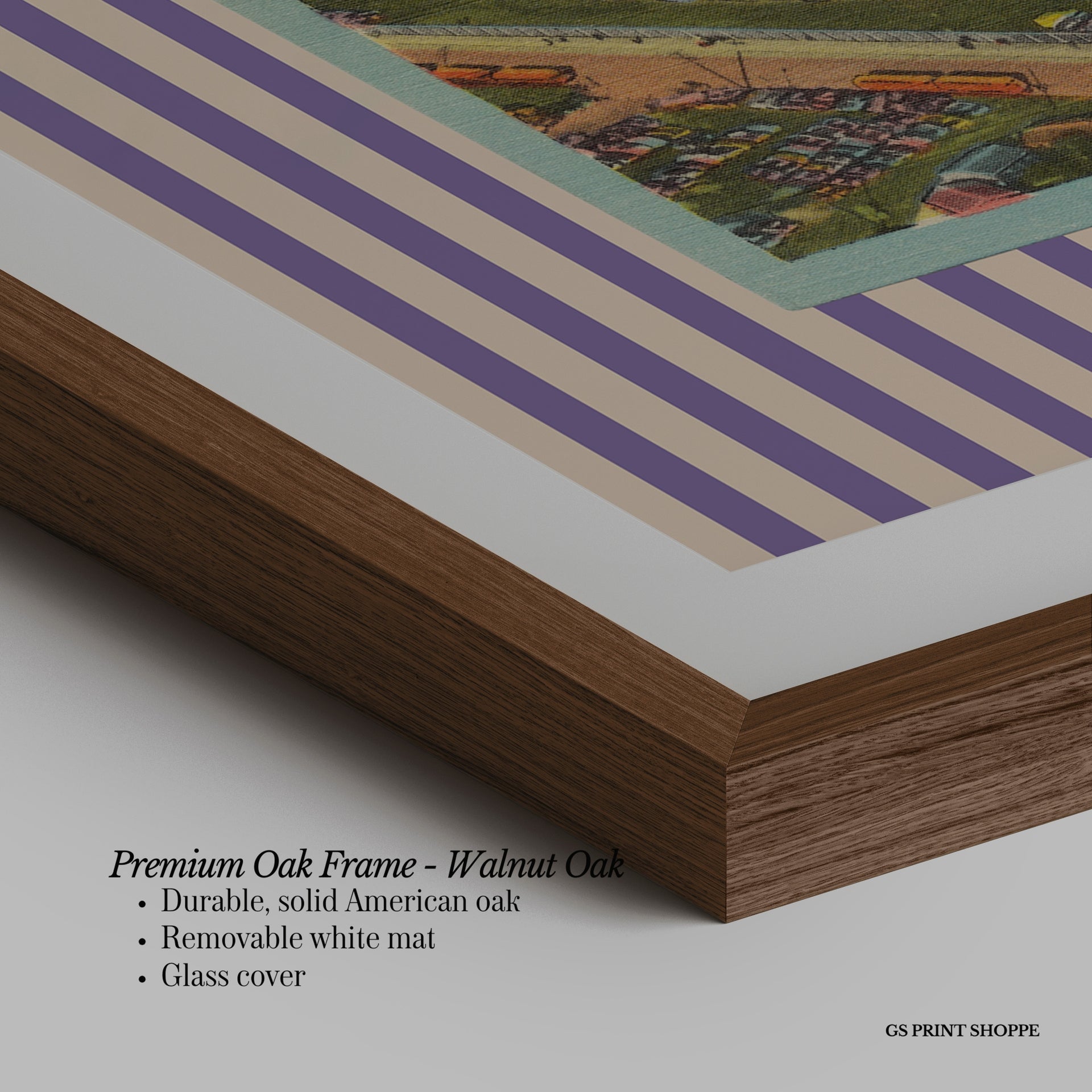 Northwestern Stadium Horizontal Art Print