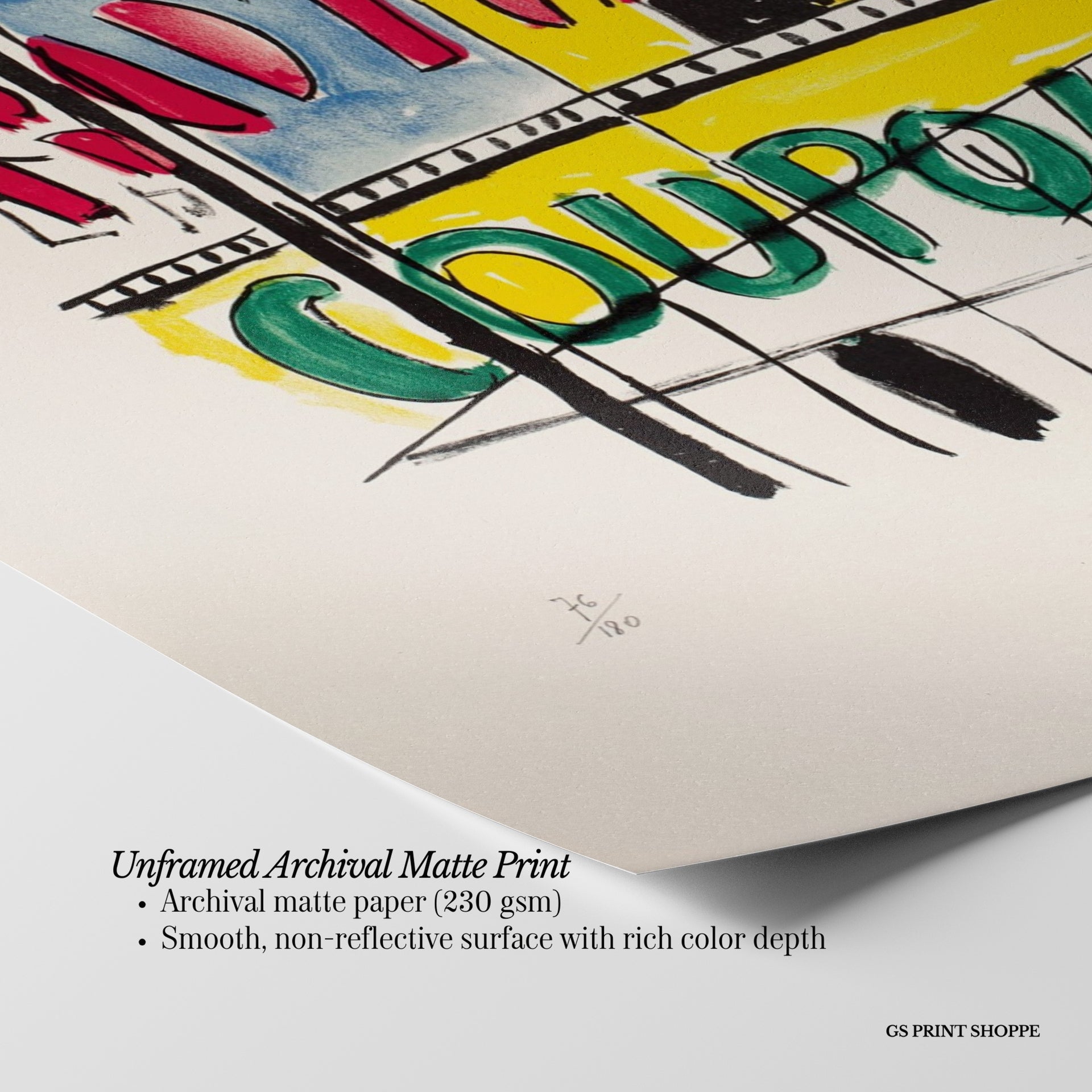 Montparnasse Vertical Art Print