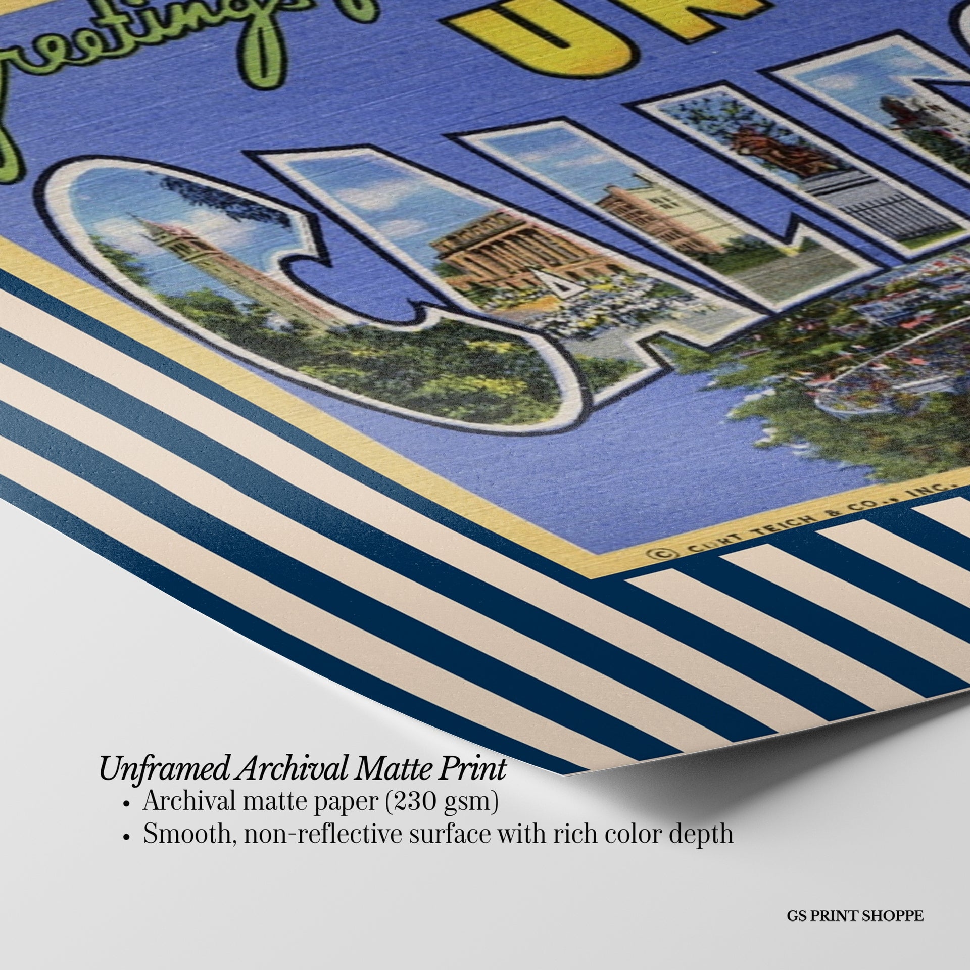 UC Berkeley Horizontal Art Print