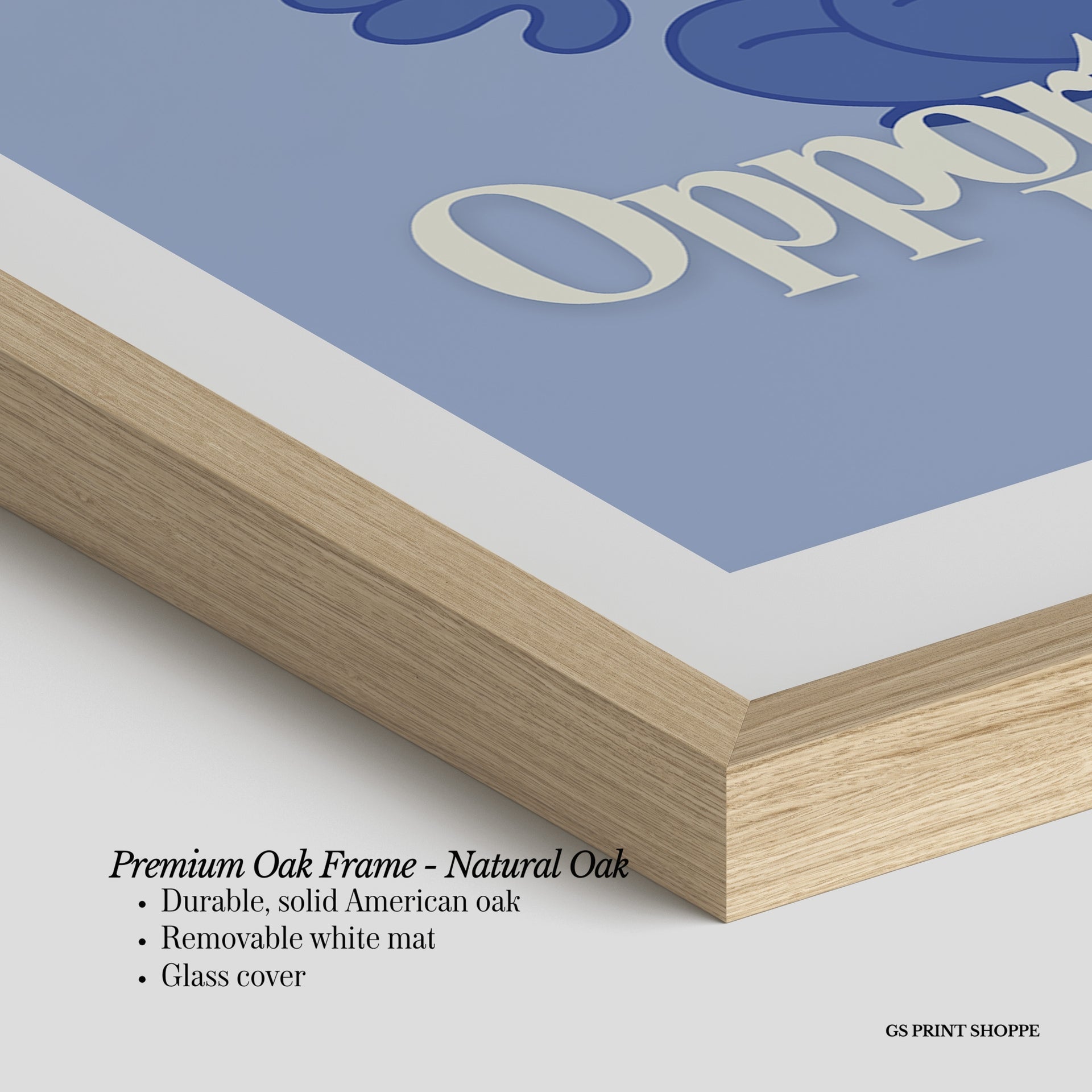Every Day Is A New Opportunity To Learn Vertical Art Print - Blue
