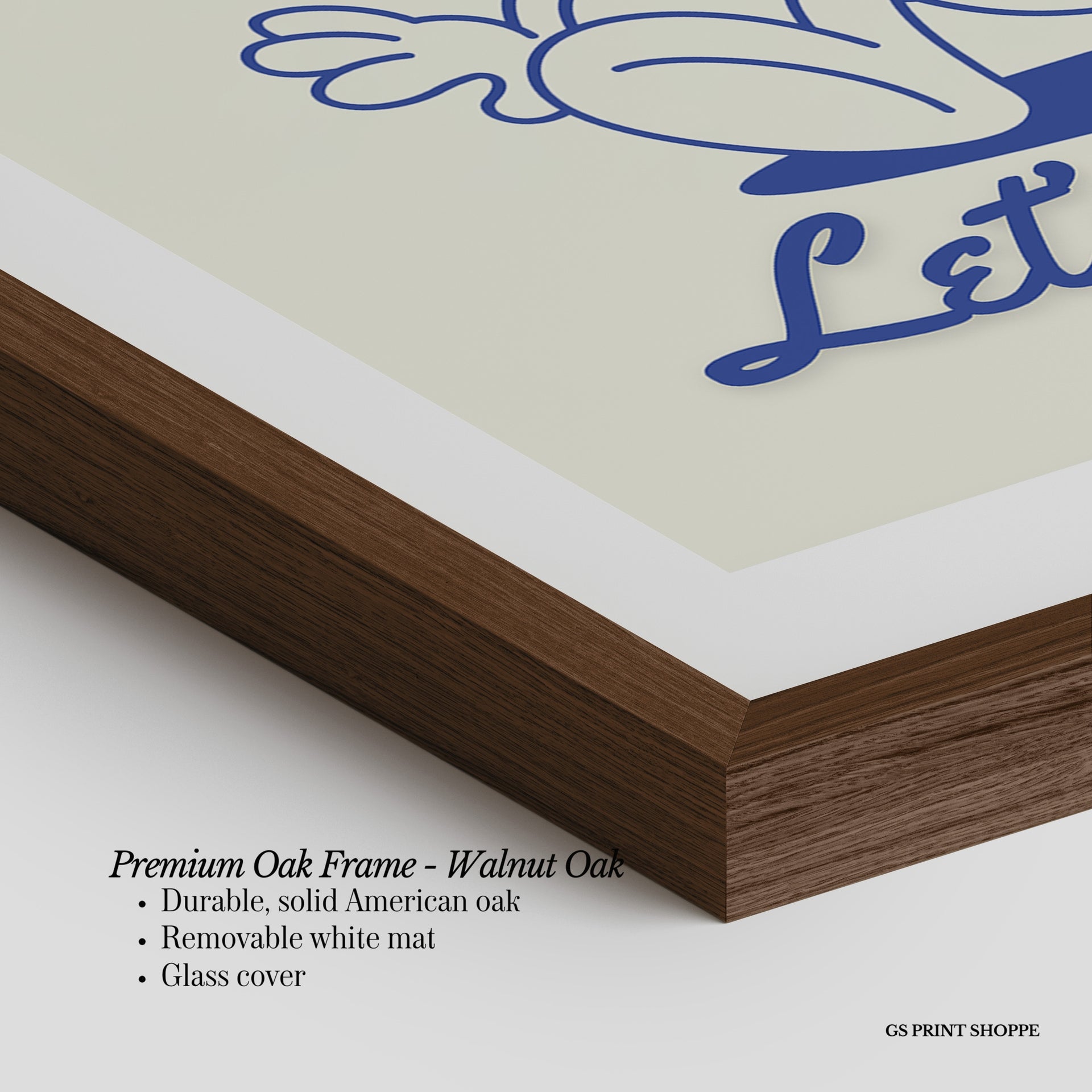 Learning Is Fun Vertical Art Print - White