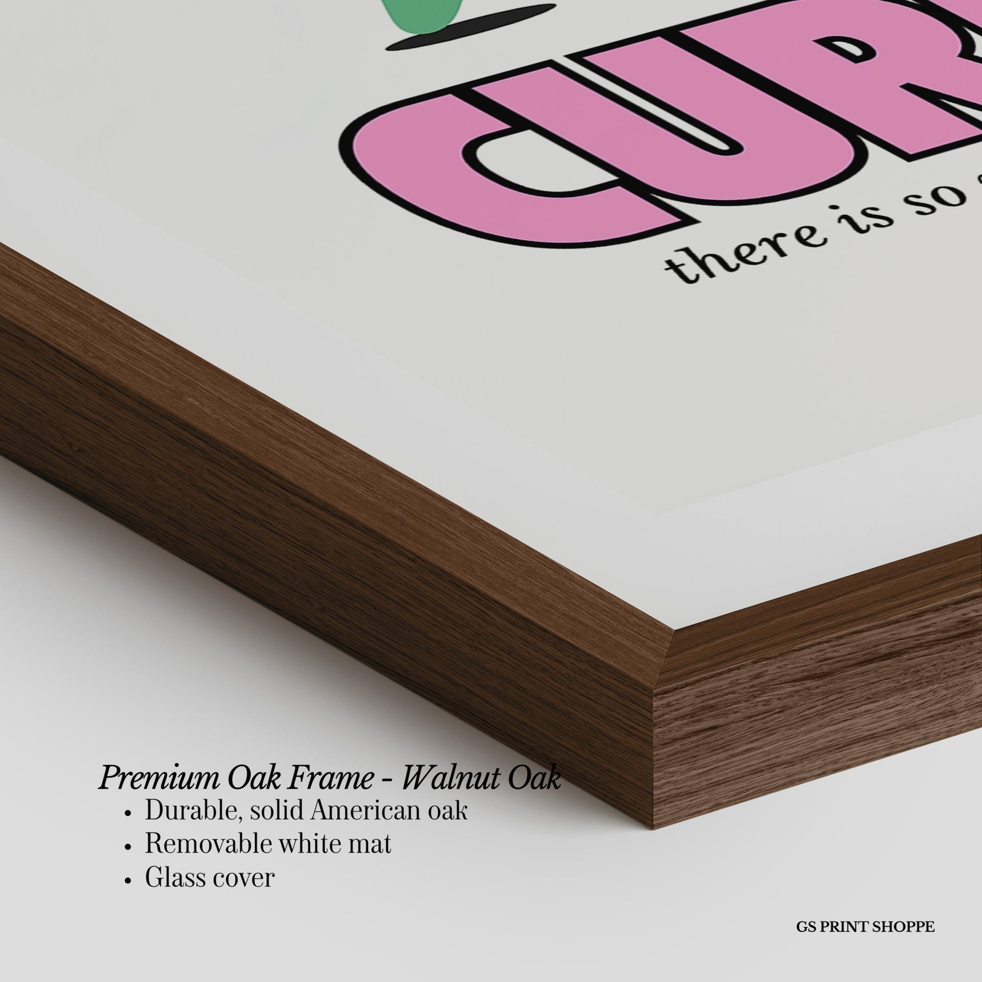 Be Curious Vertical Art Print