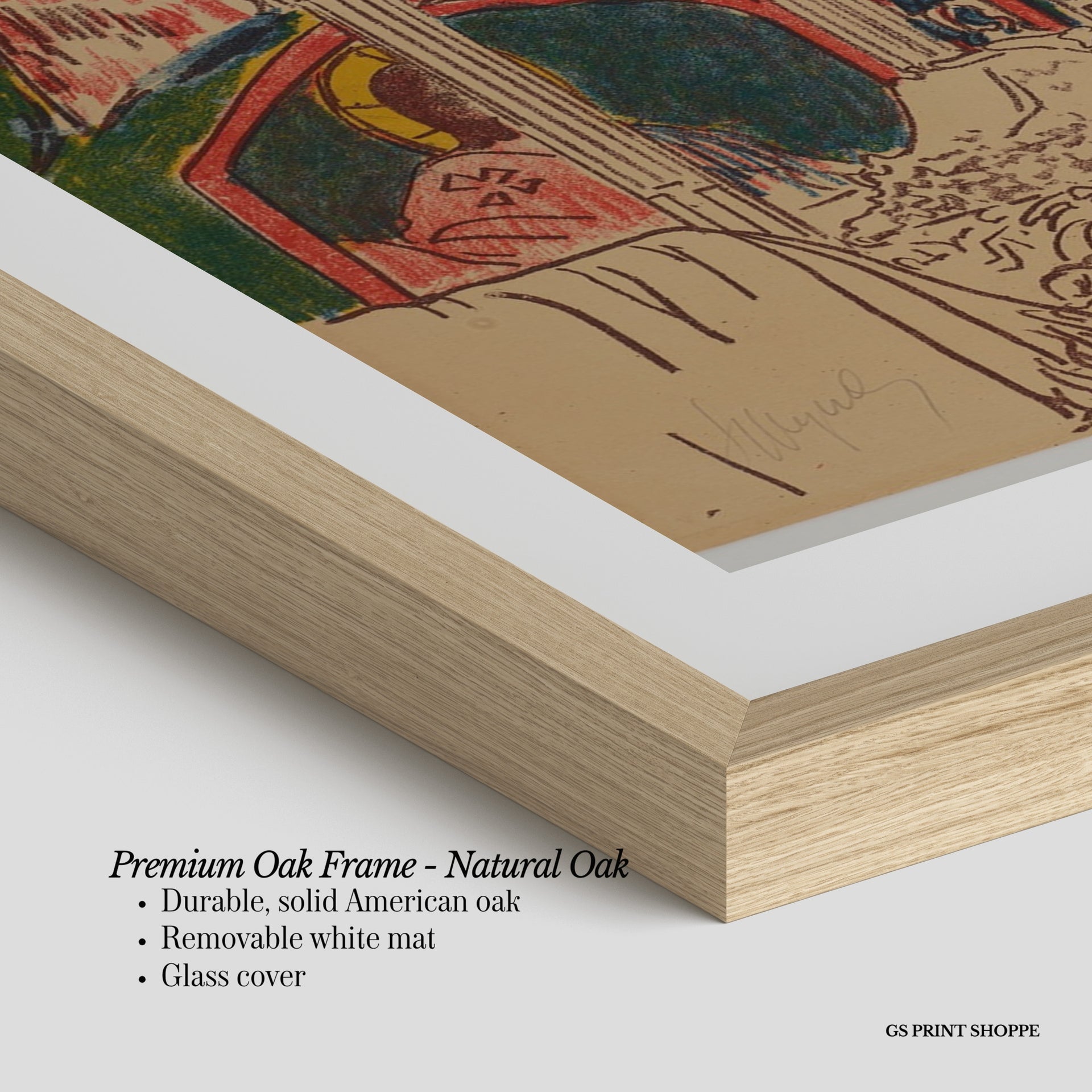 Casmir Vertical Art Print